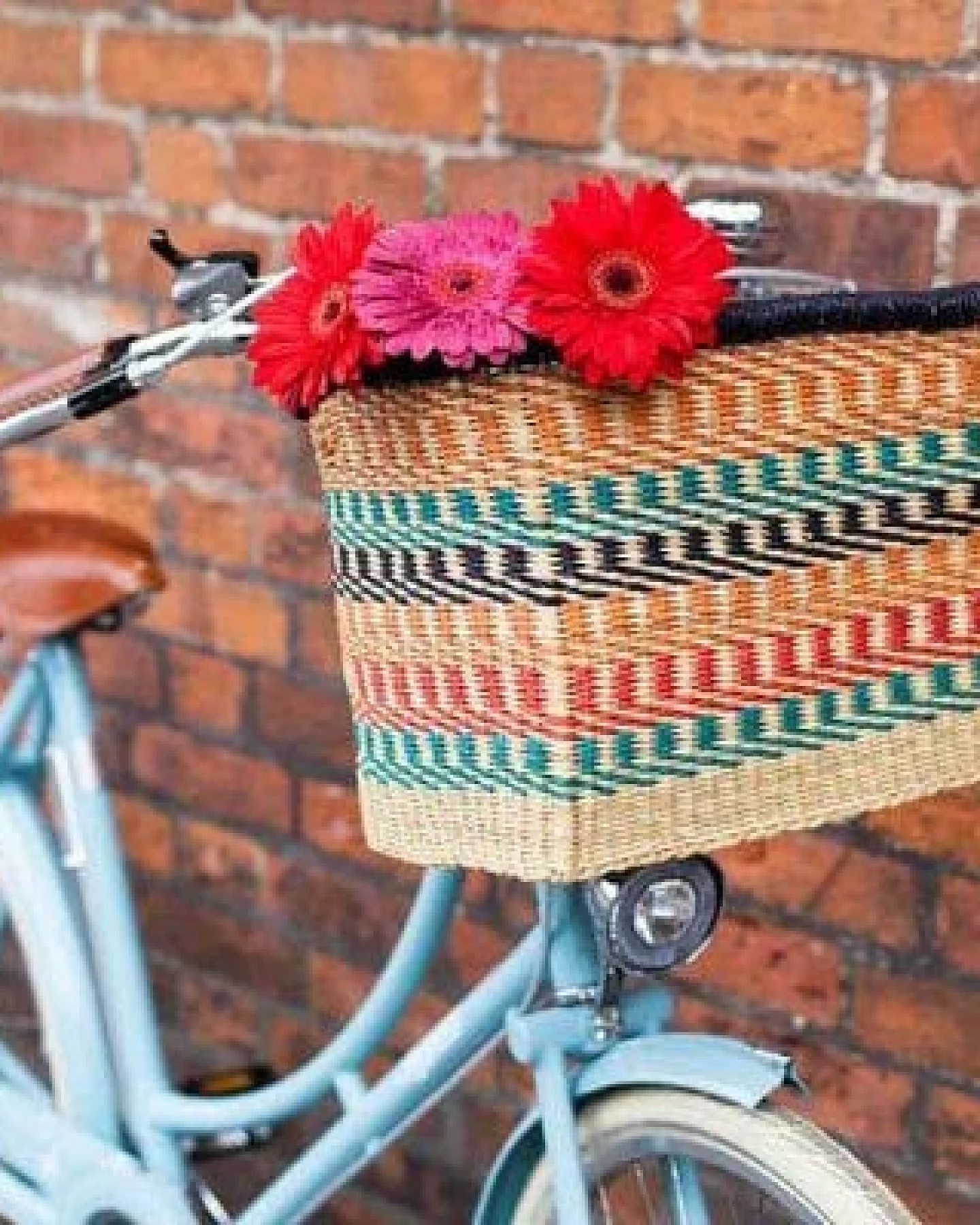 Fair Trade Fahrradkorb - Apana / Bolga / Ashanti / Buli - Handgewebt - The Basket Room – Ansicht 4