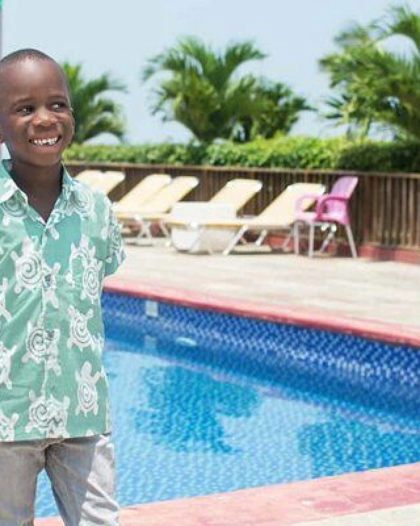 Global Mamas Bio Hemden für Jungs - Button Down Shirt - Elephants & Turtles – Ansicht 3