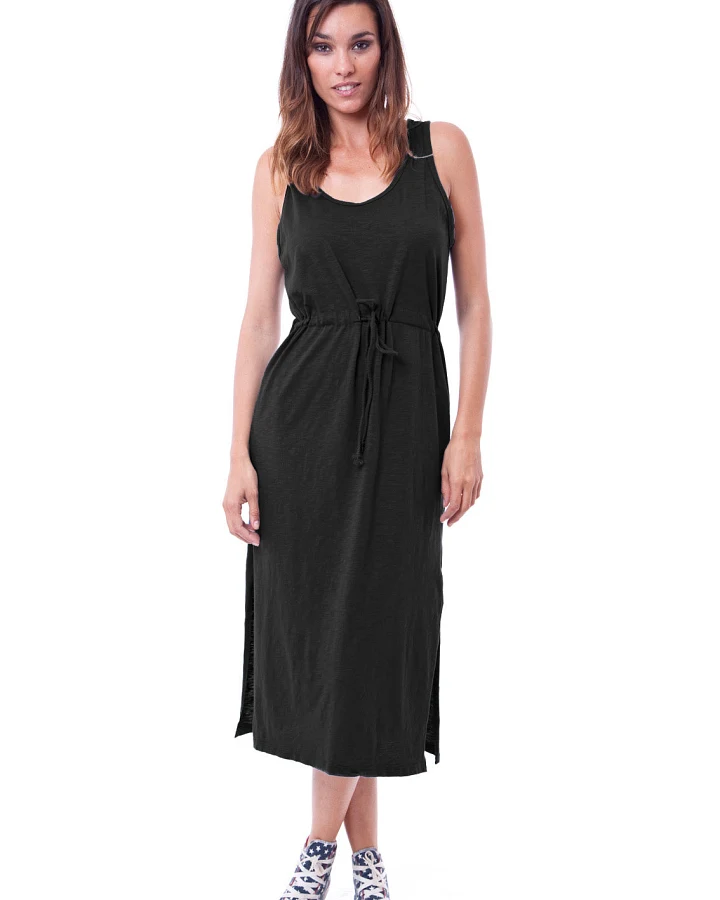 RAVENS VIEW IBIZA Damen vegan Kleid Mariona Schwarz