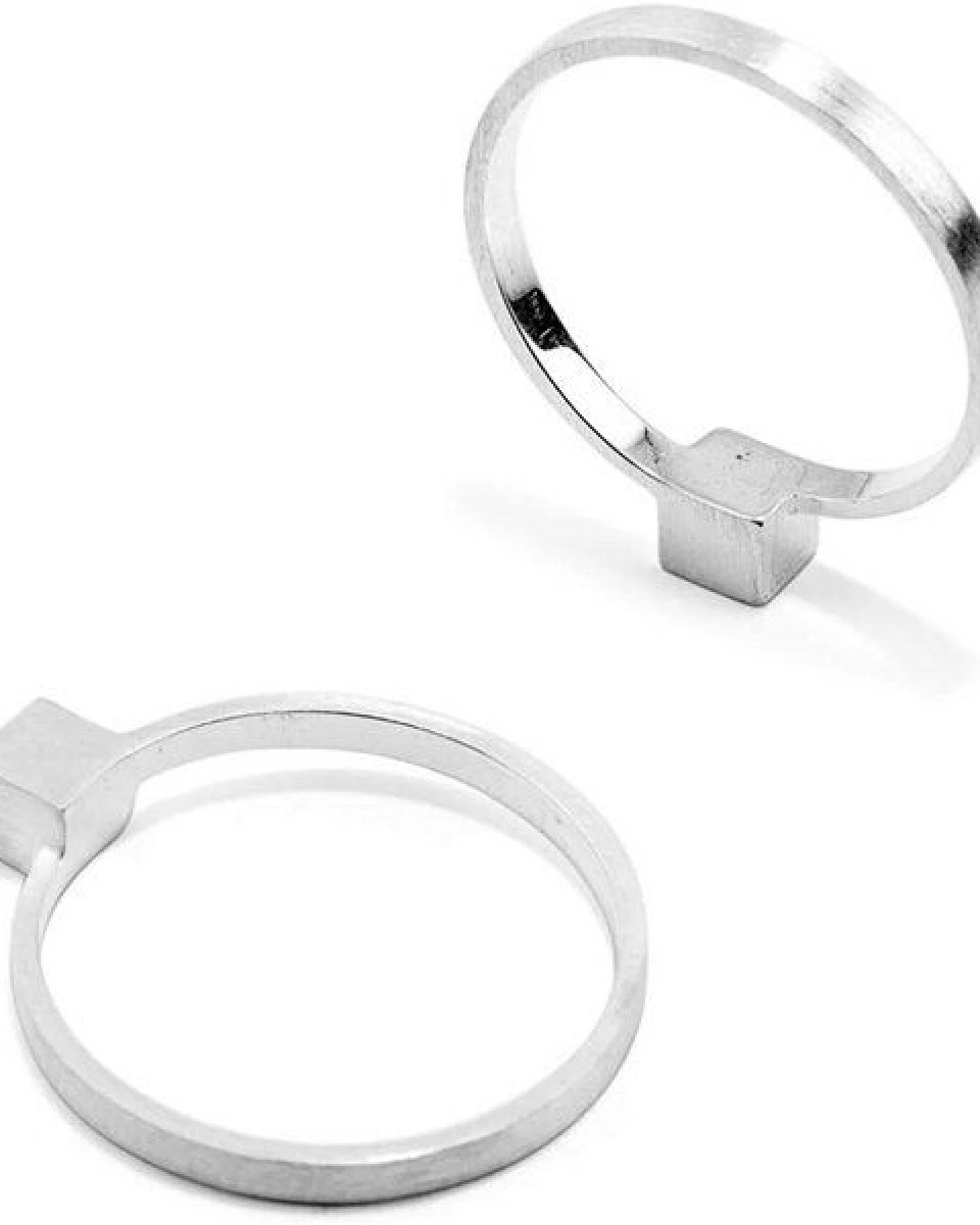 Jonathan Radetz Jewellery Ring CUBE, Silber 925, Sterlingsilber, Größe 50 - 56, Handmade in Germany, JRJ – Ansicht 2