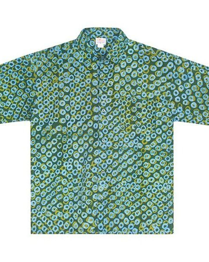 Global Mamas Bio Hemd - BUTTON DOWN - Kakum