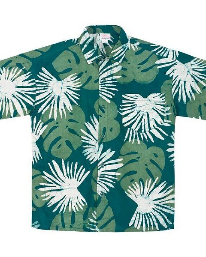 Global Mamas Bio Hemd - BUTTON DOWN - Kakum