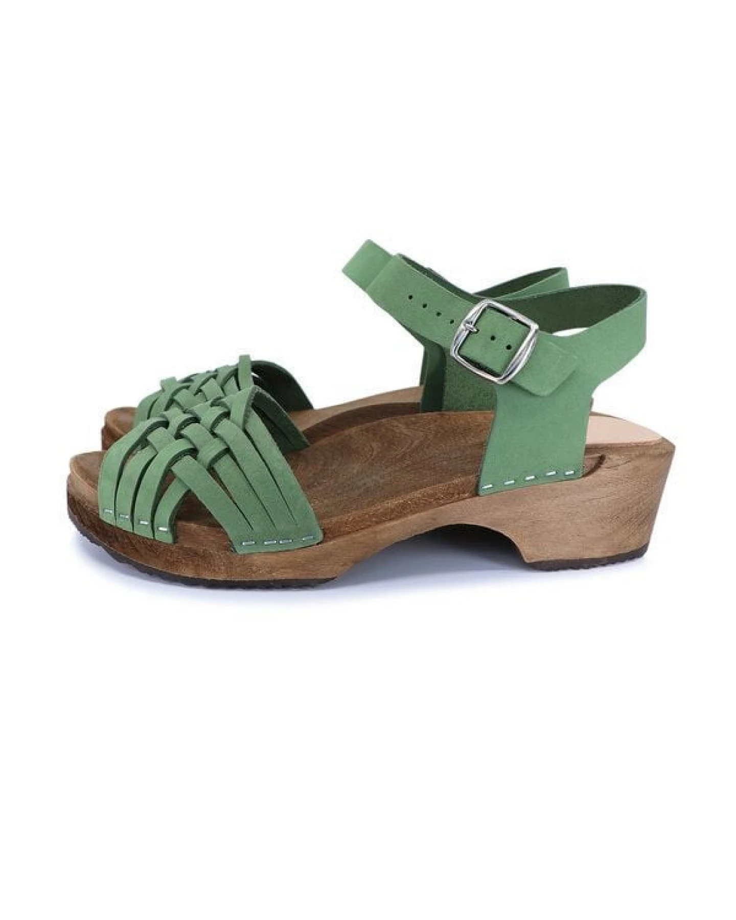VAR - schwedische Holz Clogs Sandale von me&myclogs - low heel – Ansicht 3