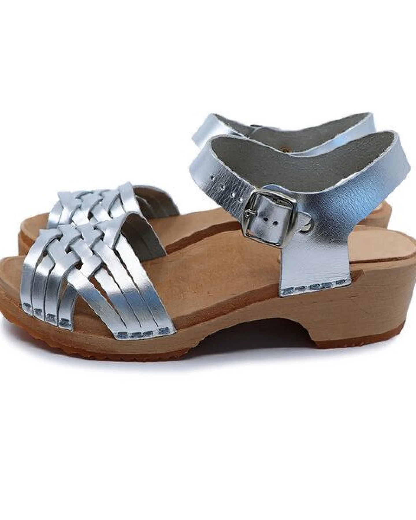 VAR - schwedische Holz Clogs Sandale von me&myclogs - low heel – Ansicht 3