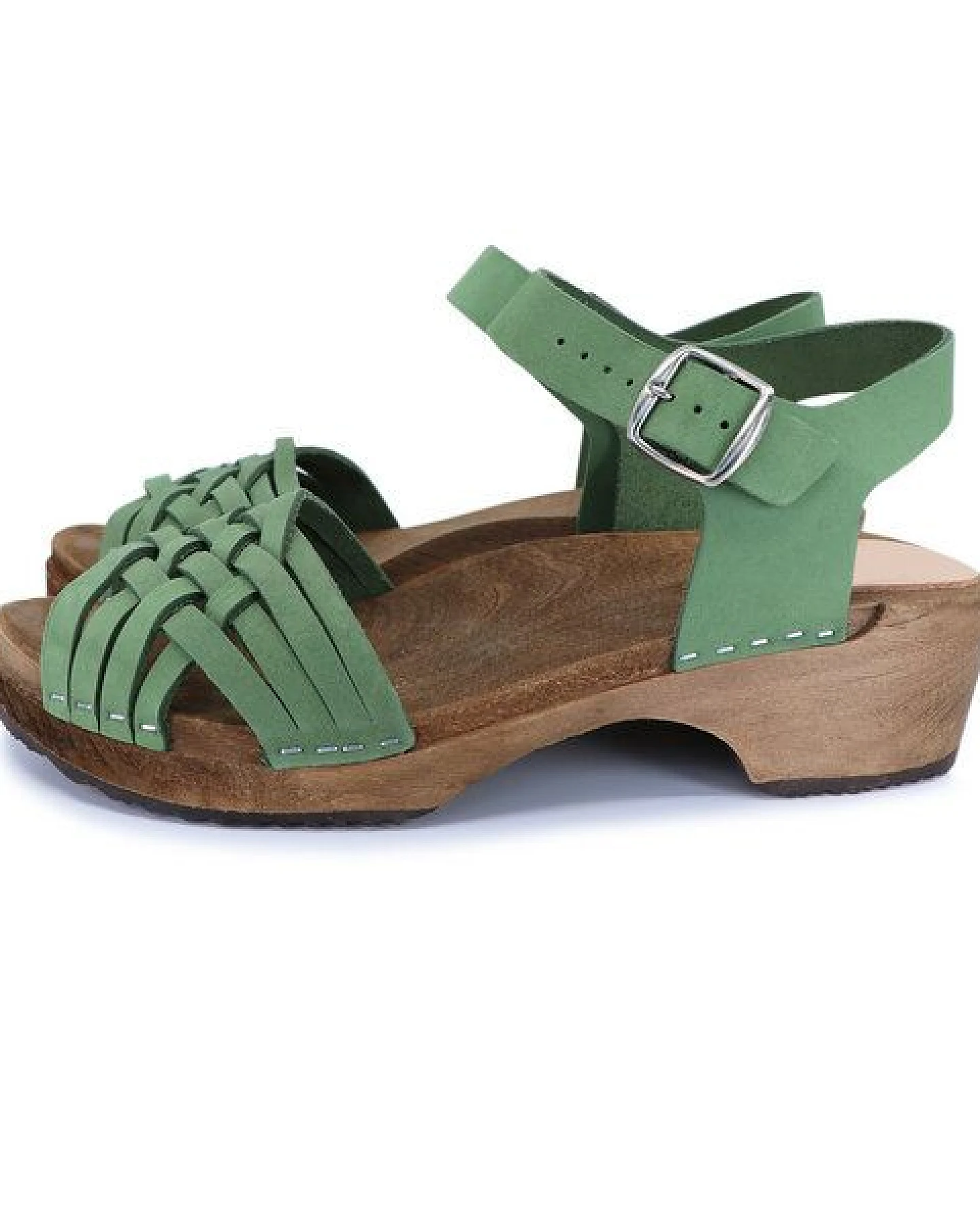 VAR - schwedische Holz Clogs Sandale von me&myclogs - low heel – Ansicht 2