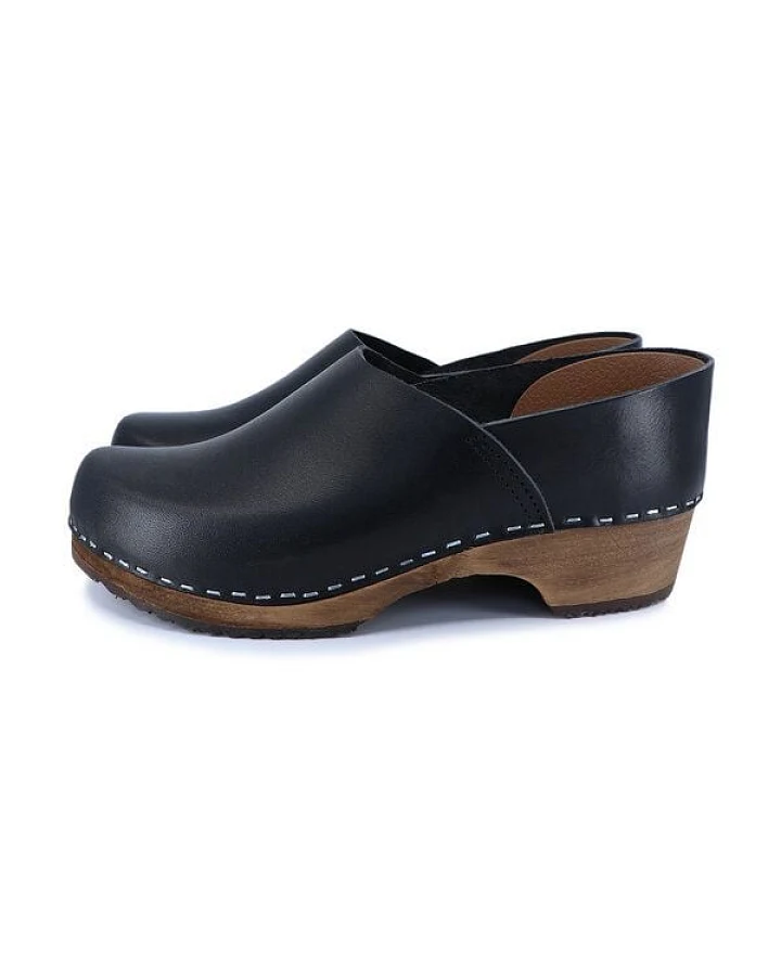 SNÖ - Damen & Herren schwedische Holz Clogs von me&myClogs - low heel