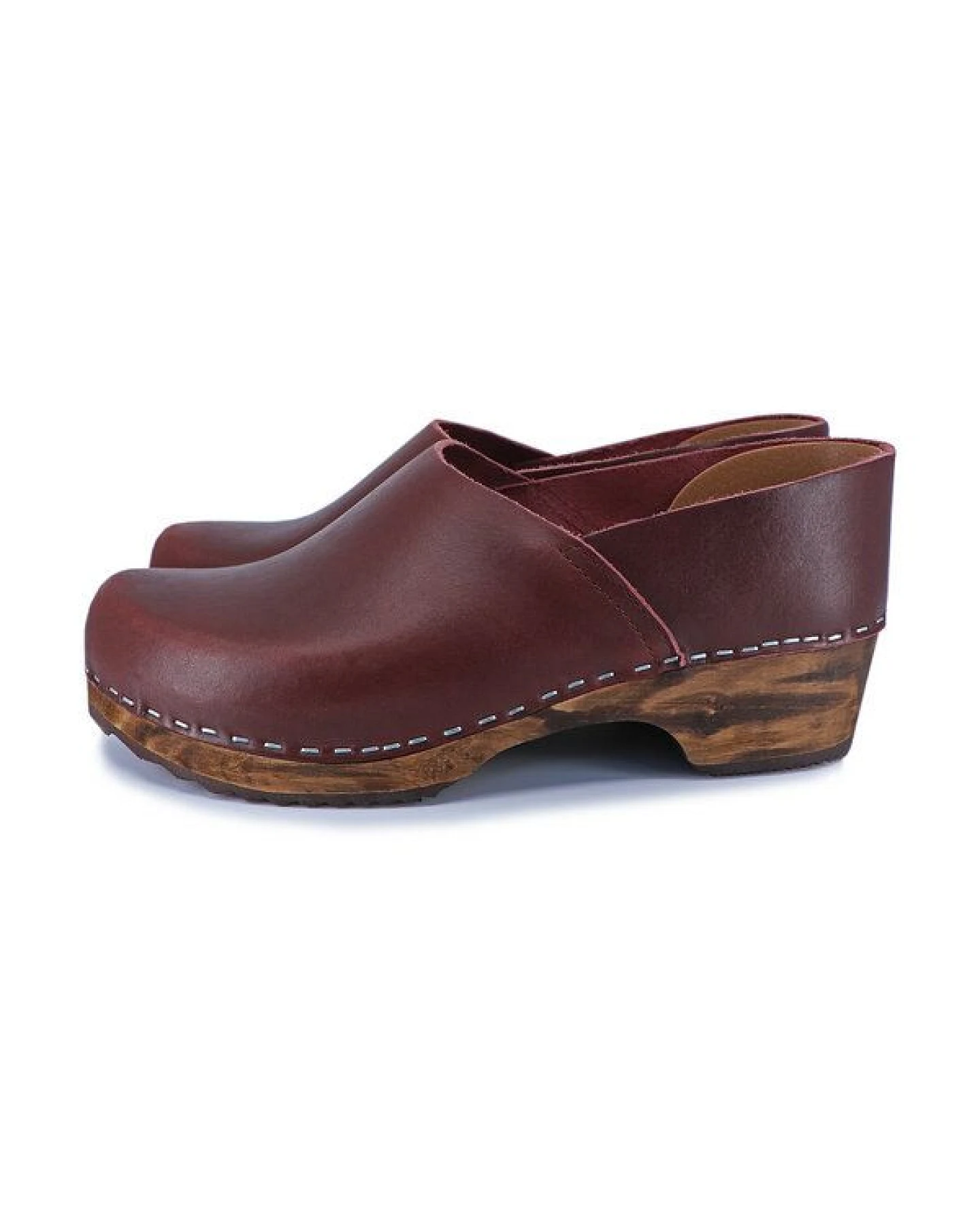 SNÖ - Damen & Herren schwedische Holz Clogs von me&myClogs - low heel – Ansicht 3