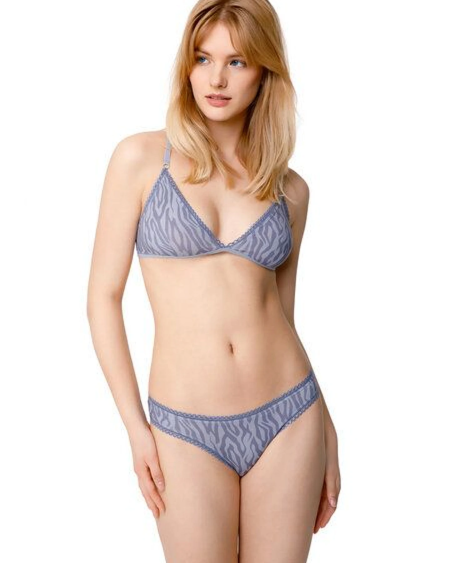 VATTER Bikini Slip "Steady Suzie" Zebra – Ansicht 2