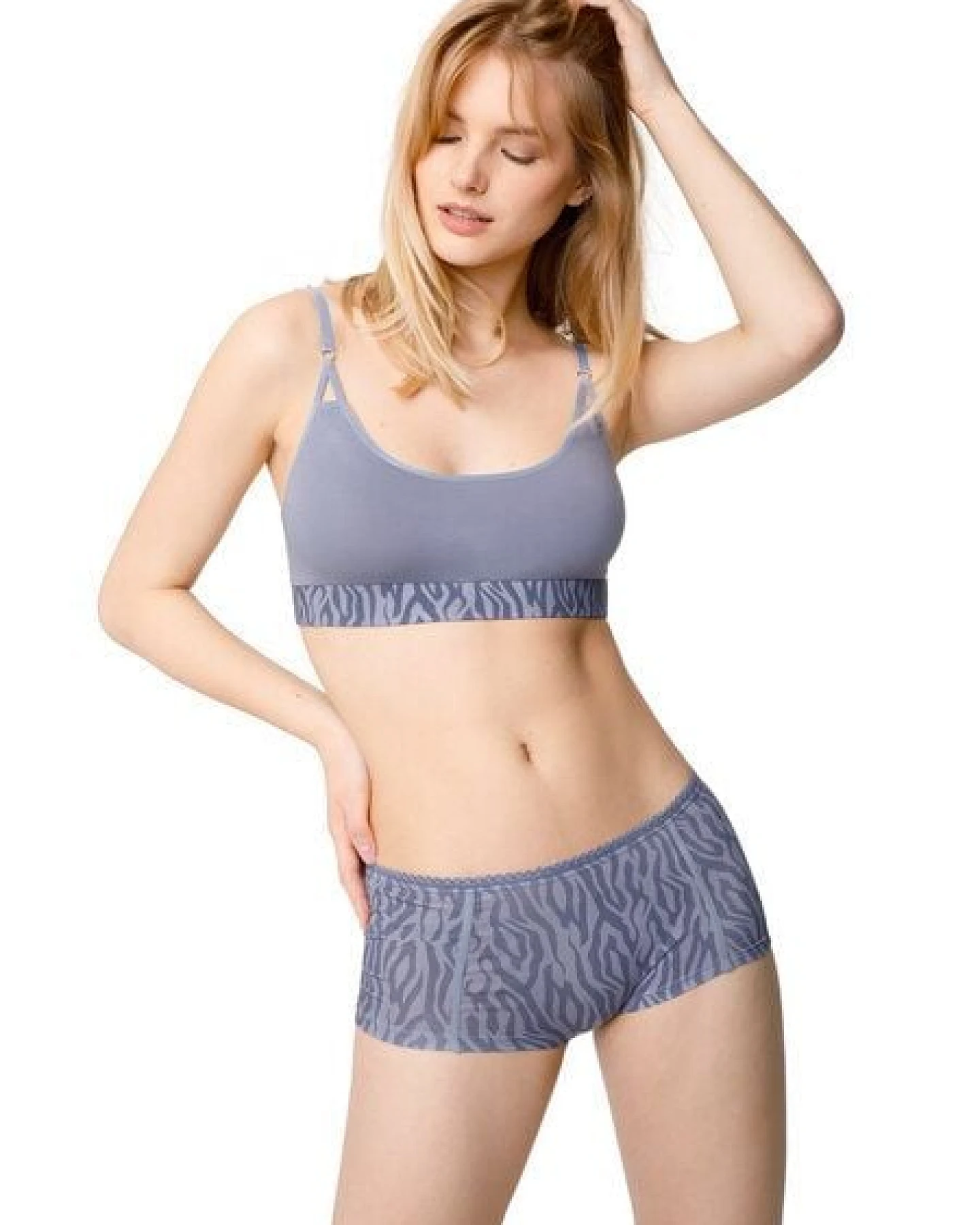 VATTER Boy Short "Easy Emma" Zebra – Ansicht 2