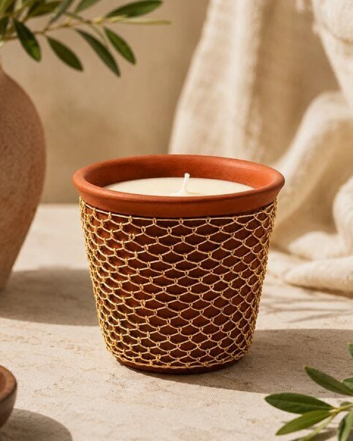 Good To Give Duftkerzen Set Sandelholz – natürliche Palmwachs Duftkerzen – Fair Trade – 100 Stunden Brenndauer