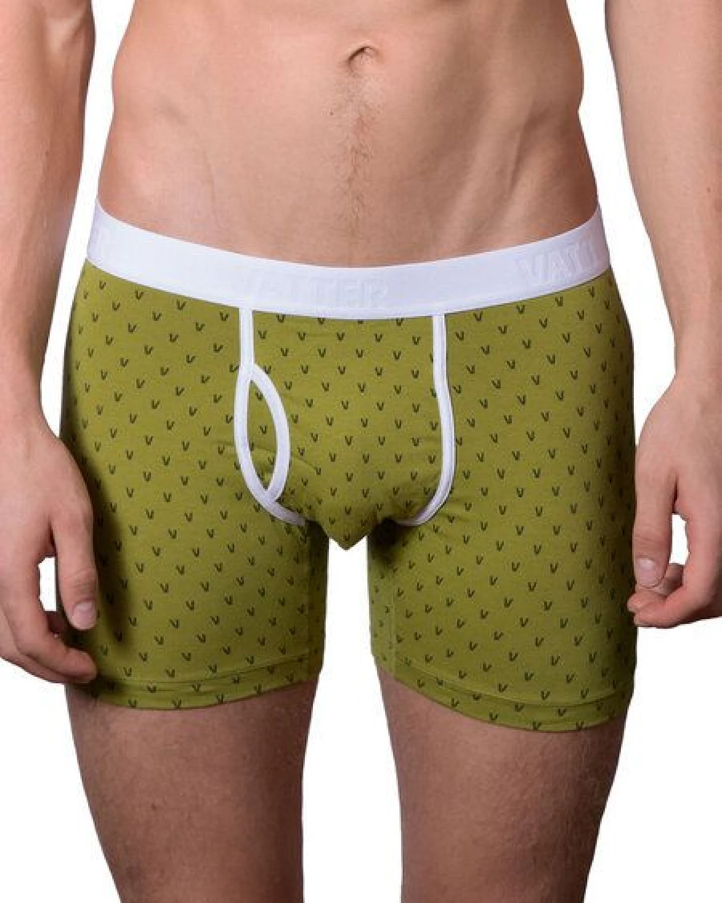 VATTER Boxer Brief "Classy Claus" Green V – Ansicht 3