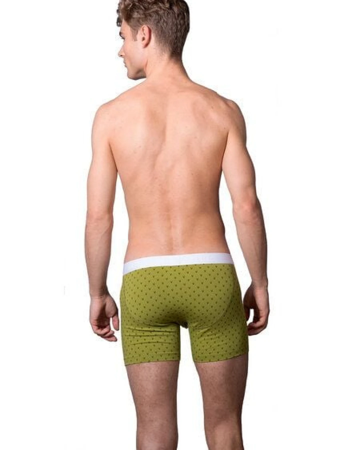 VATTER Boxer Brief "Classy Claus" Green V – Ansicht 2
