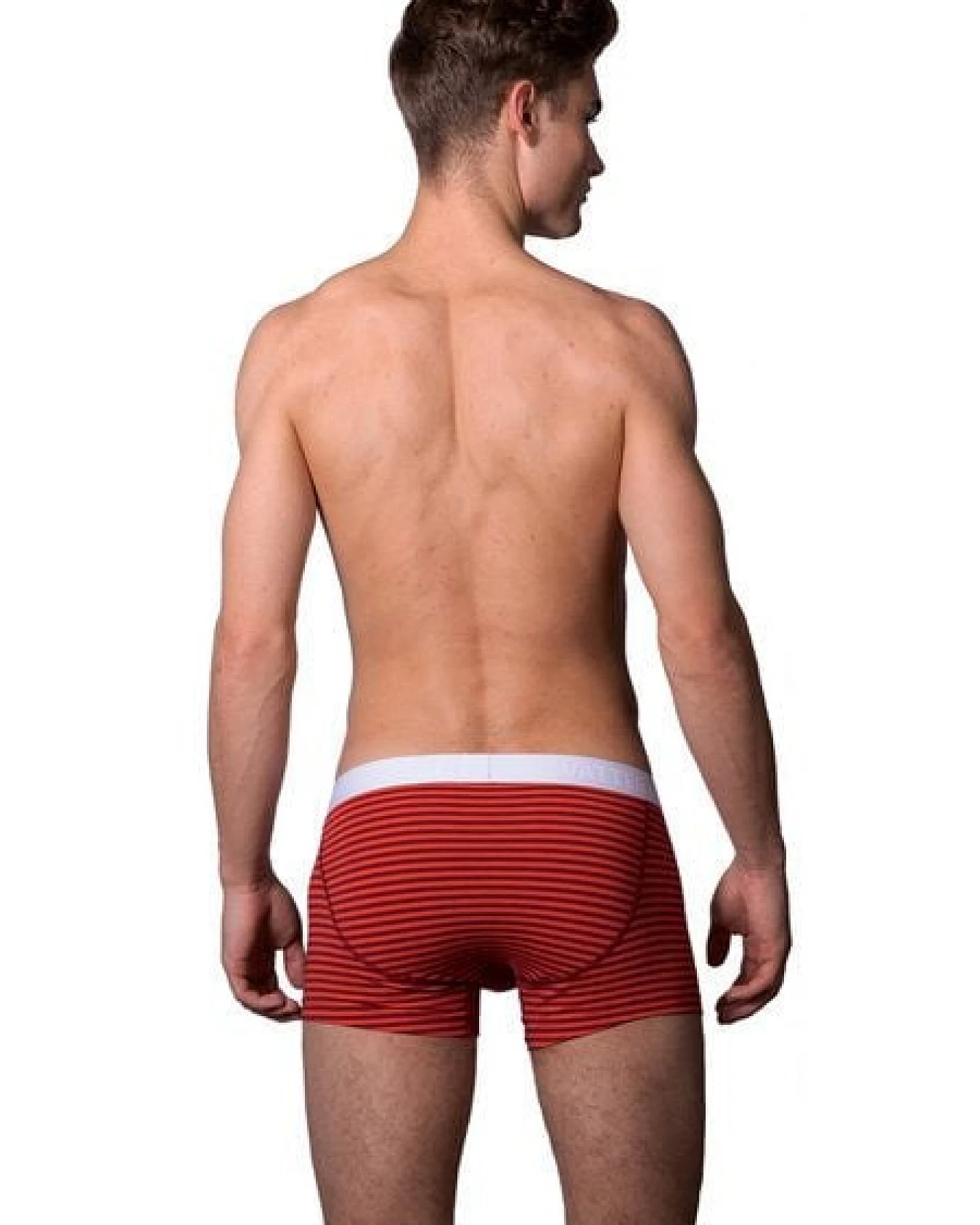 VATTER Trunk Short "Tight Tim" Red Stripes – Ansicht 2