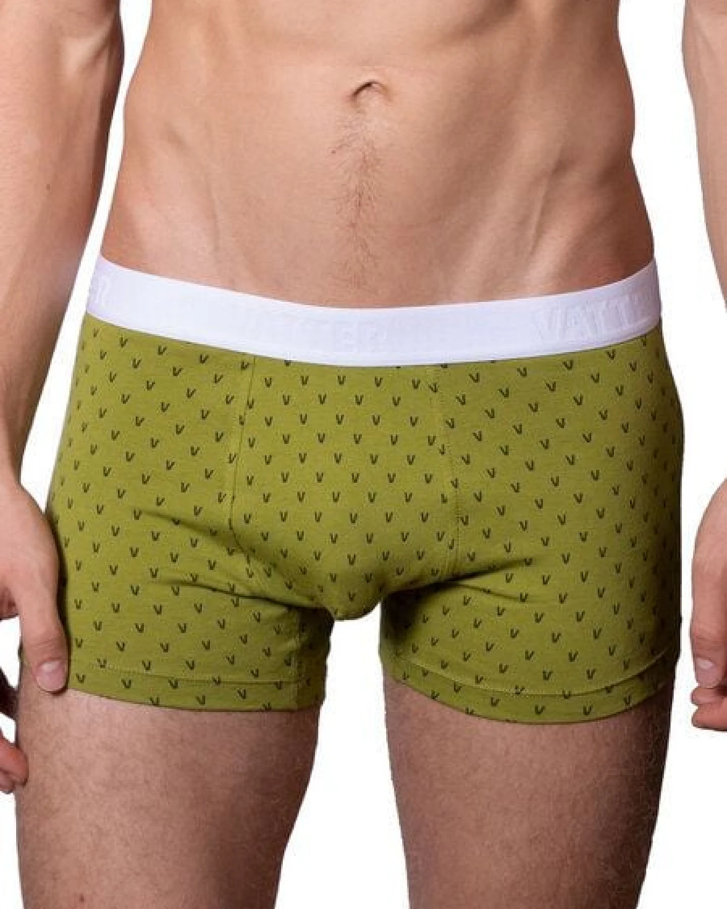 VATTER Trunk Short "Tight Tim" Green V – Ansicht 3