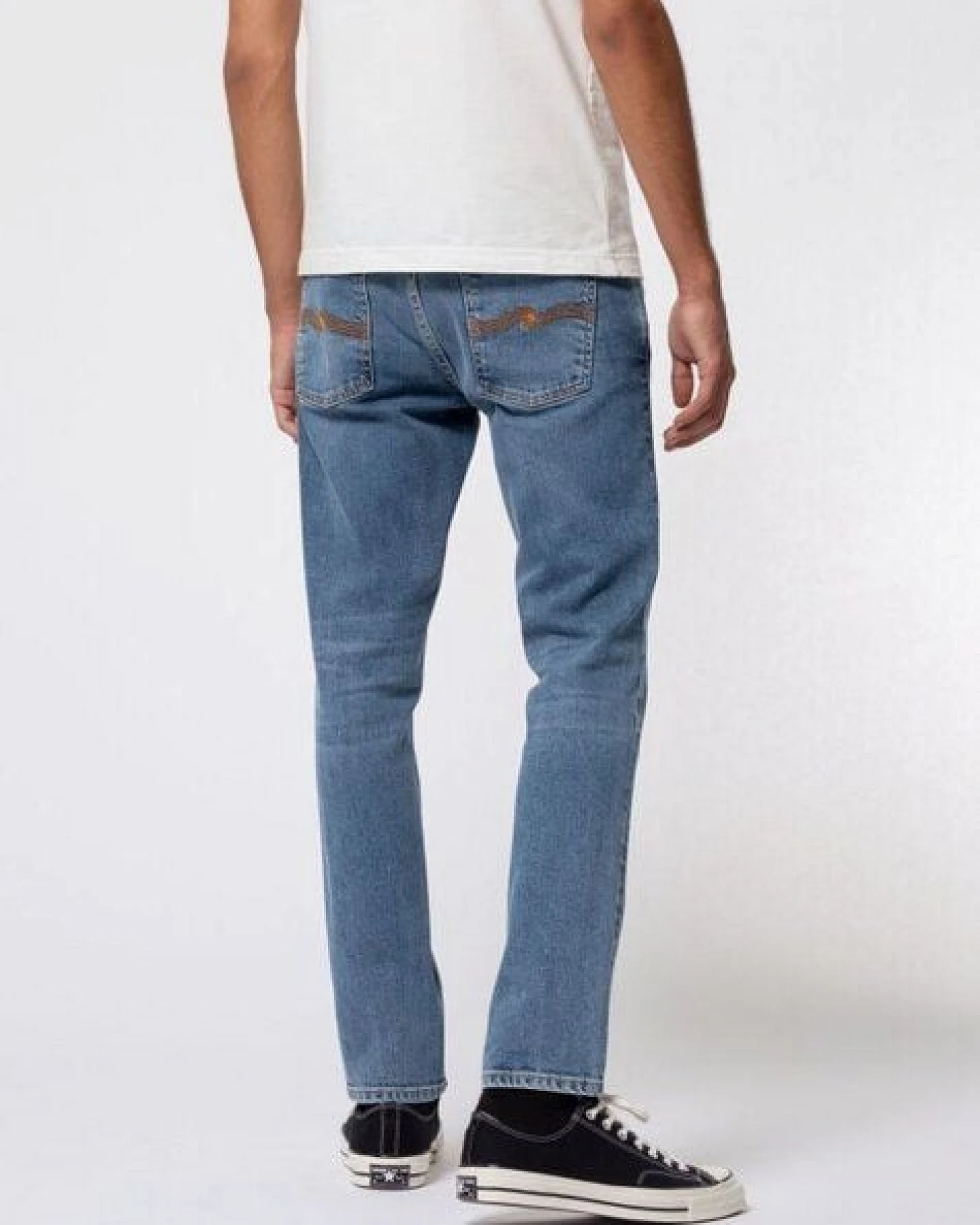 Nudie Jeans Lean Dean Lost Orange – Ansicht 3