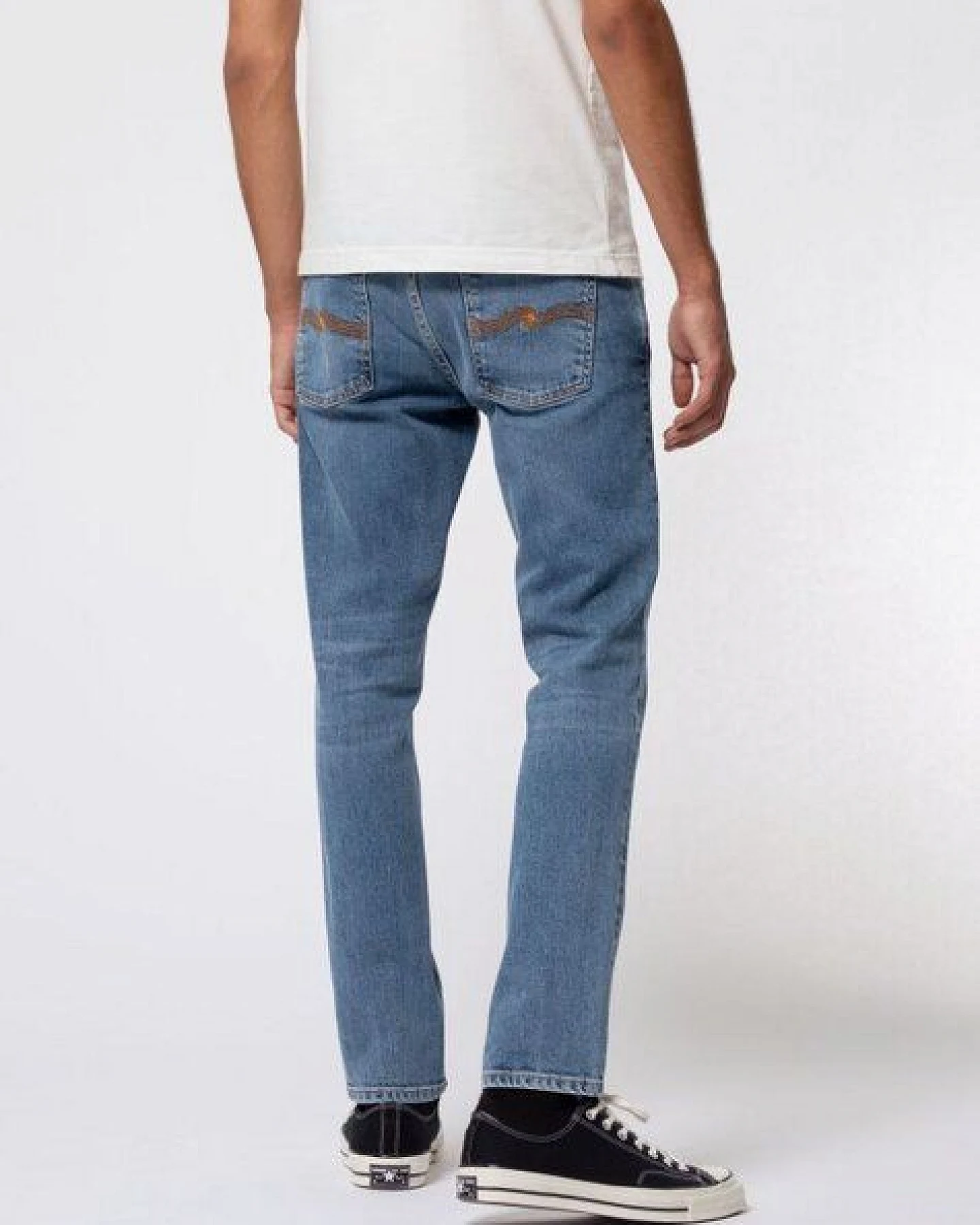 Nudie Jeans Lean Dean Lost Orange – Ansicht 3