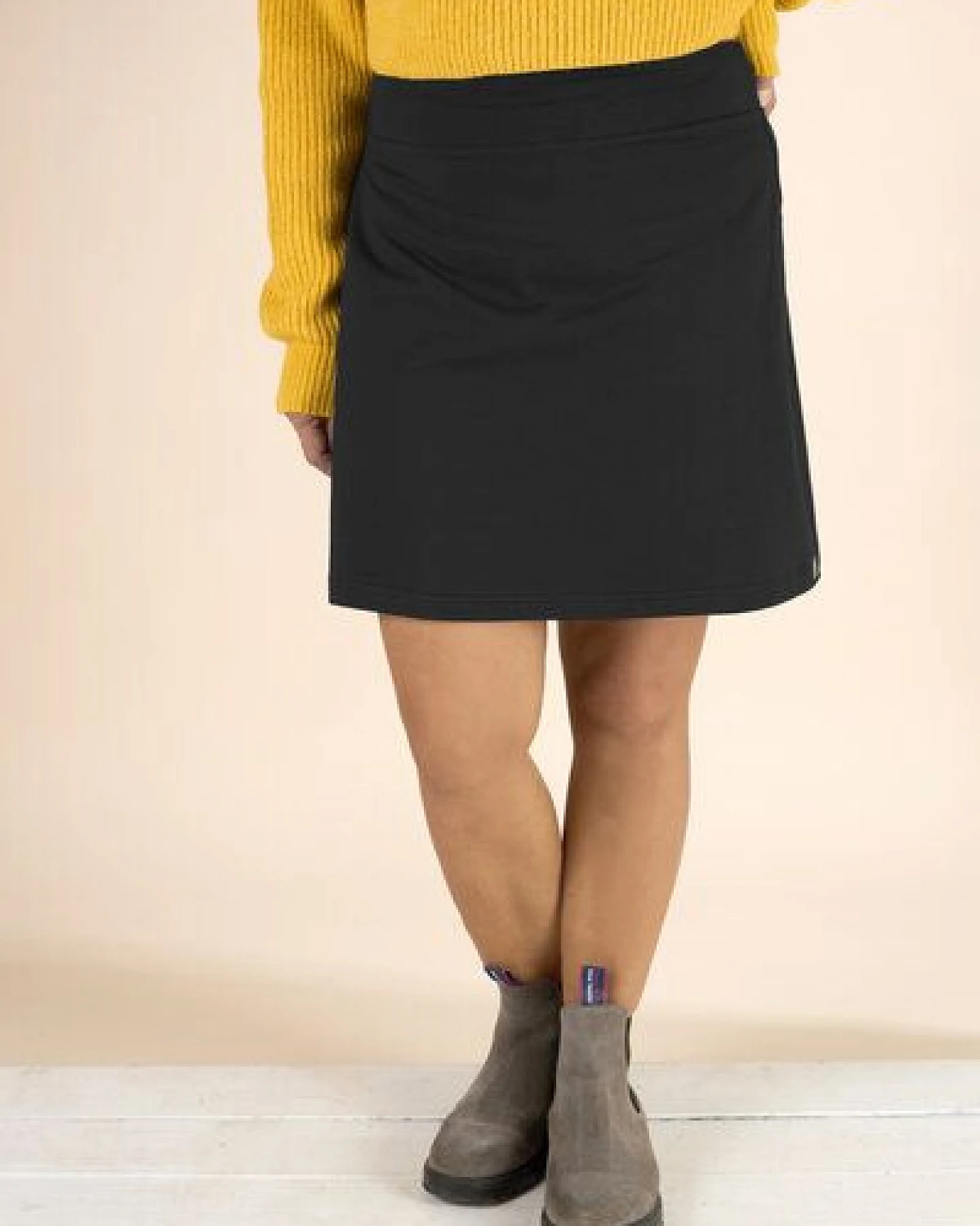 La Gitana Rock A-Linie „Junie“ – Standardlänge, aus Bio-Baumwolljersey – fair & nachhaltig – Ansicht 4