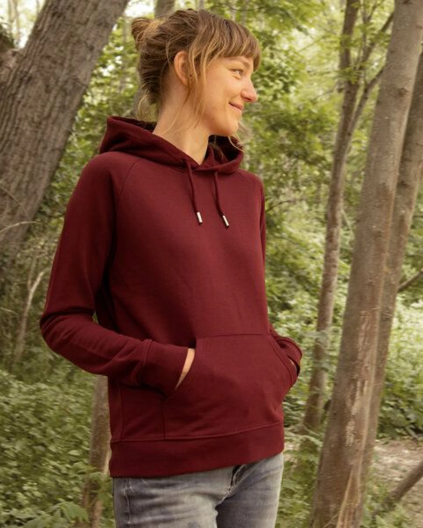 Cmig Damen Hoodie Erle mit Elster – Ansicht 2