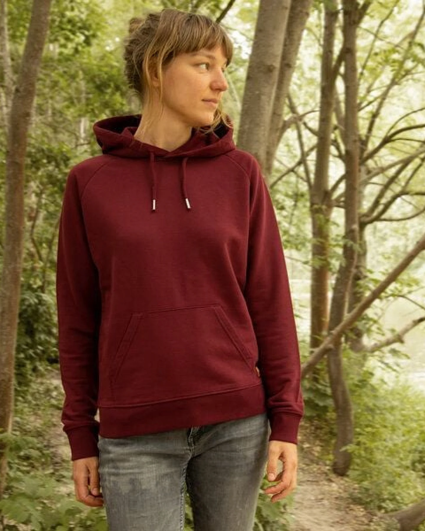 Cmig Damen Hoodie Erle mit Elster – Ansicht 3