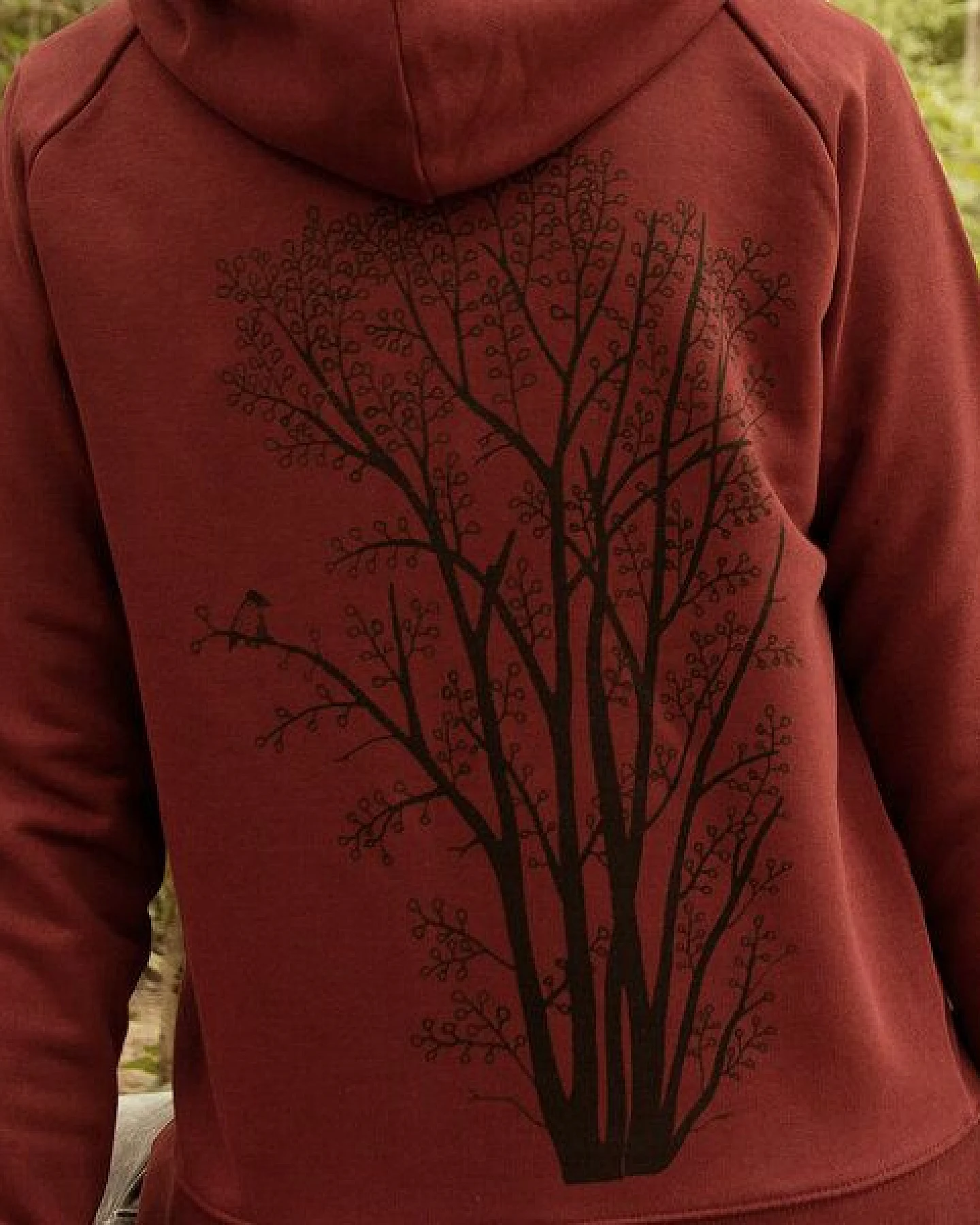 Cmig Damen Hoodie Erle mit Elster – Ansicht 4