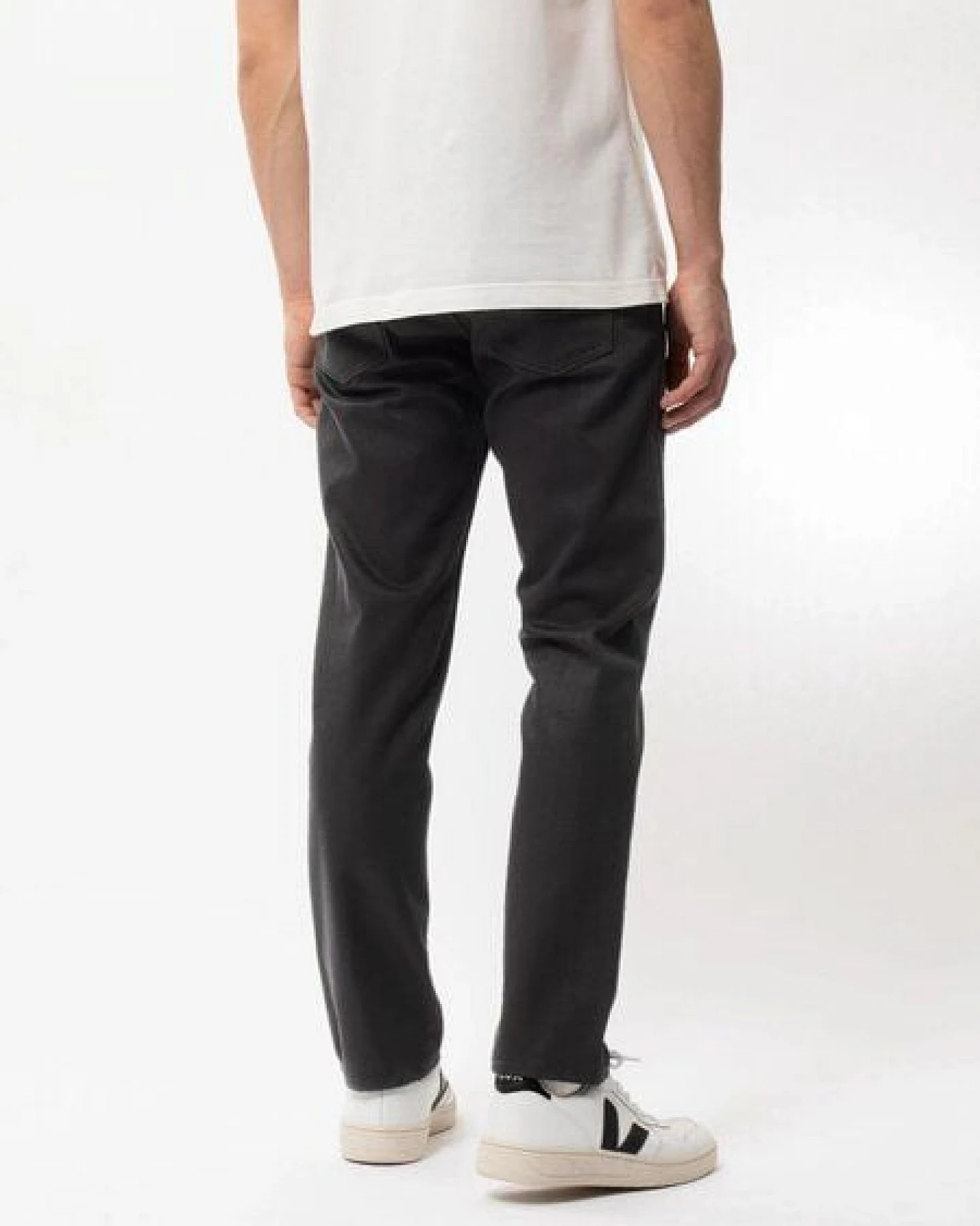 Nudie Jeans Steady Eddie II Dry Everblack – Ansicht 3