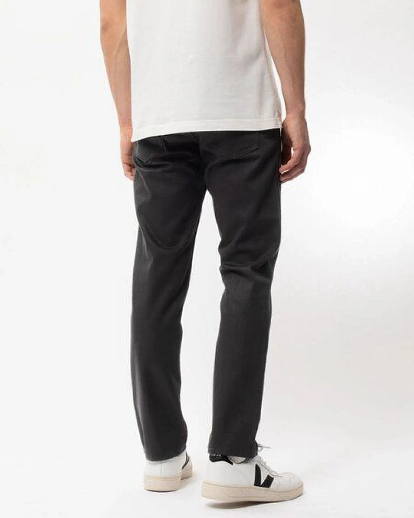 Nudie Jeans Steady Eddie II Dry Everblack – Ansicht 3
