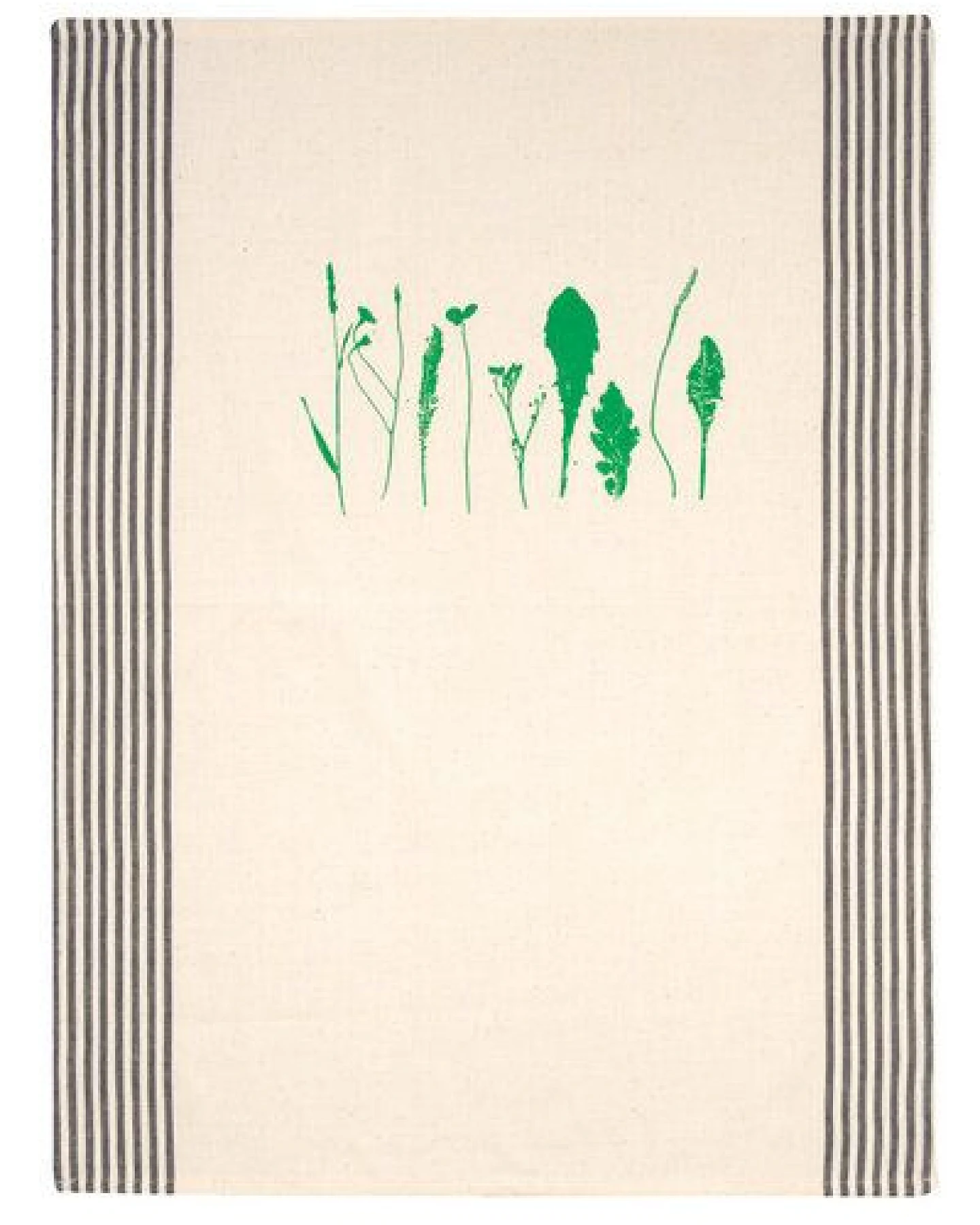 Hirschkind Bio- & Fair-Trade-Geschirrtuch 'Finnischer Garten' naturfarben – Ansicht 2