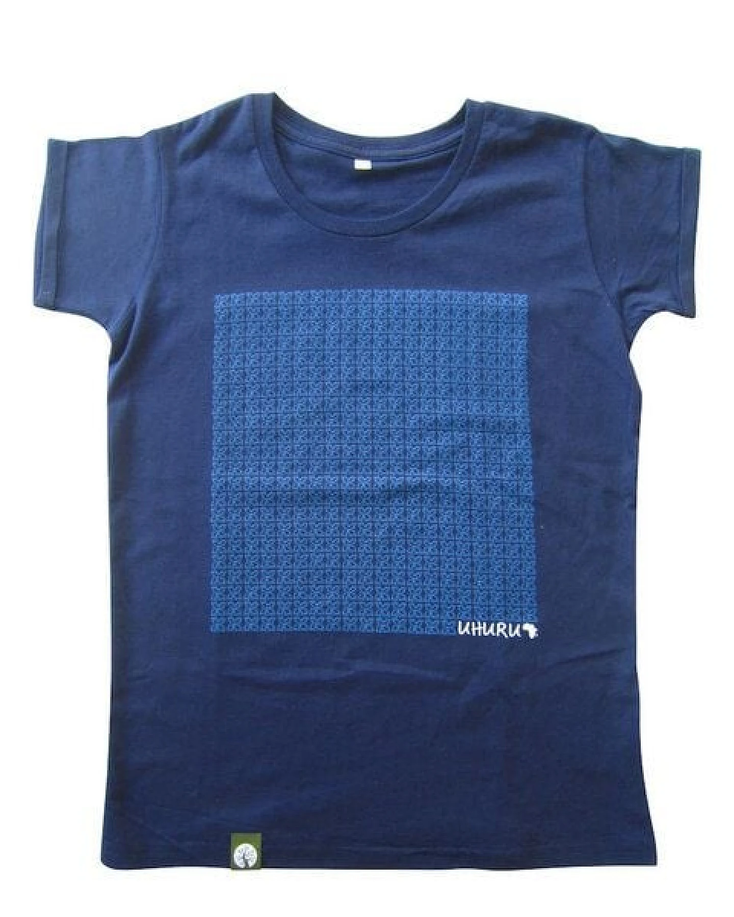 Maishameanslife Uhuru - Frauen Bio T-shirt - Blau – Ansicht 3