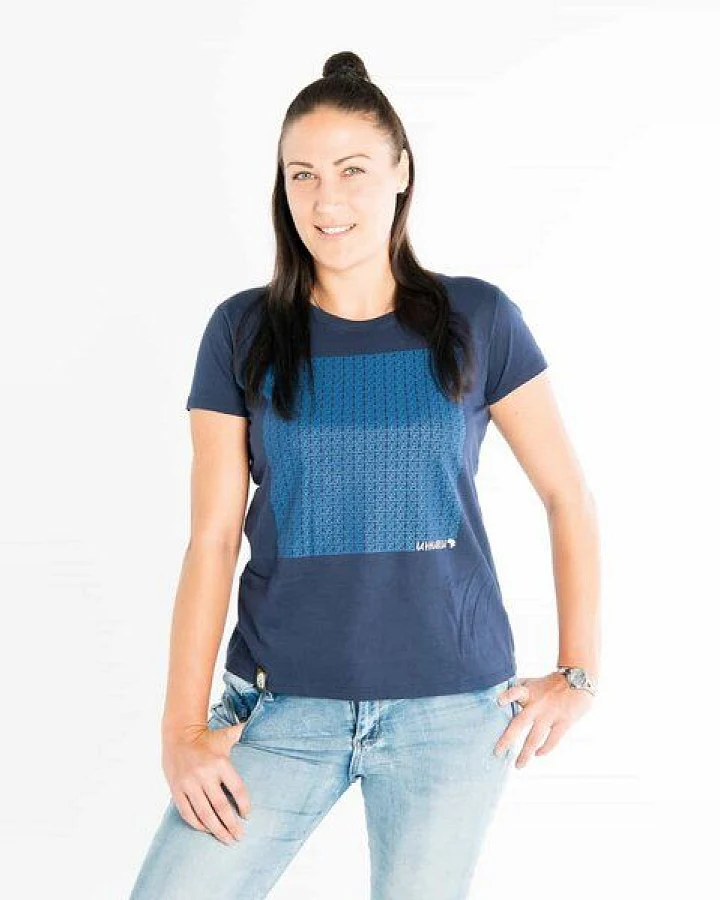Maishameanslife Uhuru - Frauen Bio T-shirt - Blau
