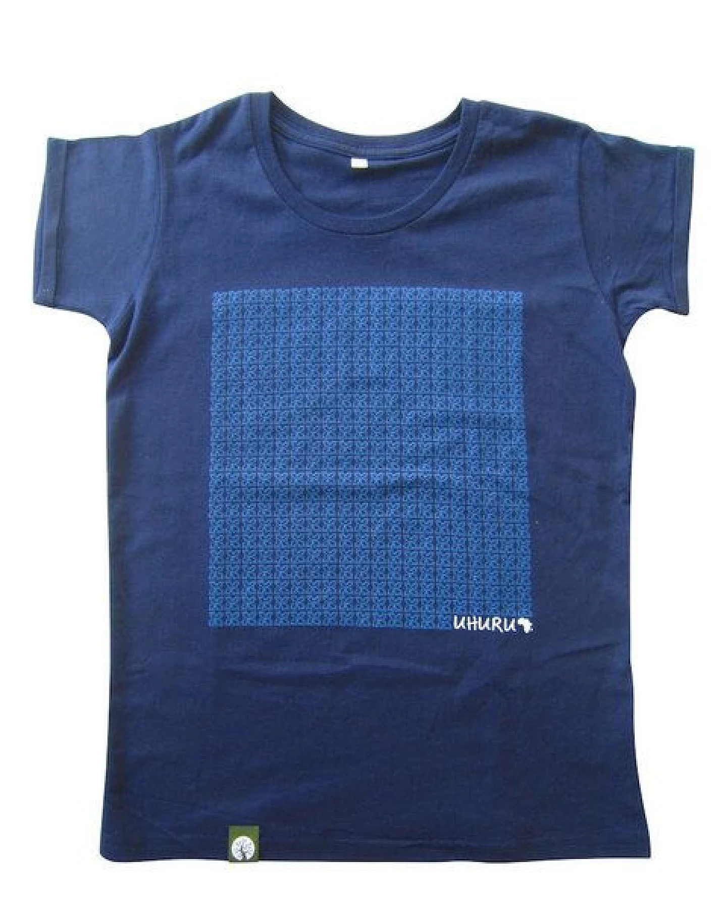 Maishameanslife Uhuru - Frauen Bio T-shirt - Blau – Ansicht 3