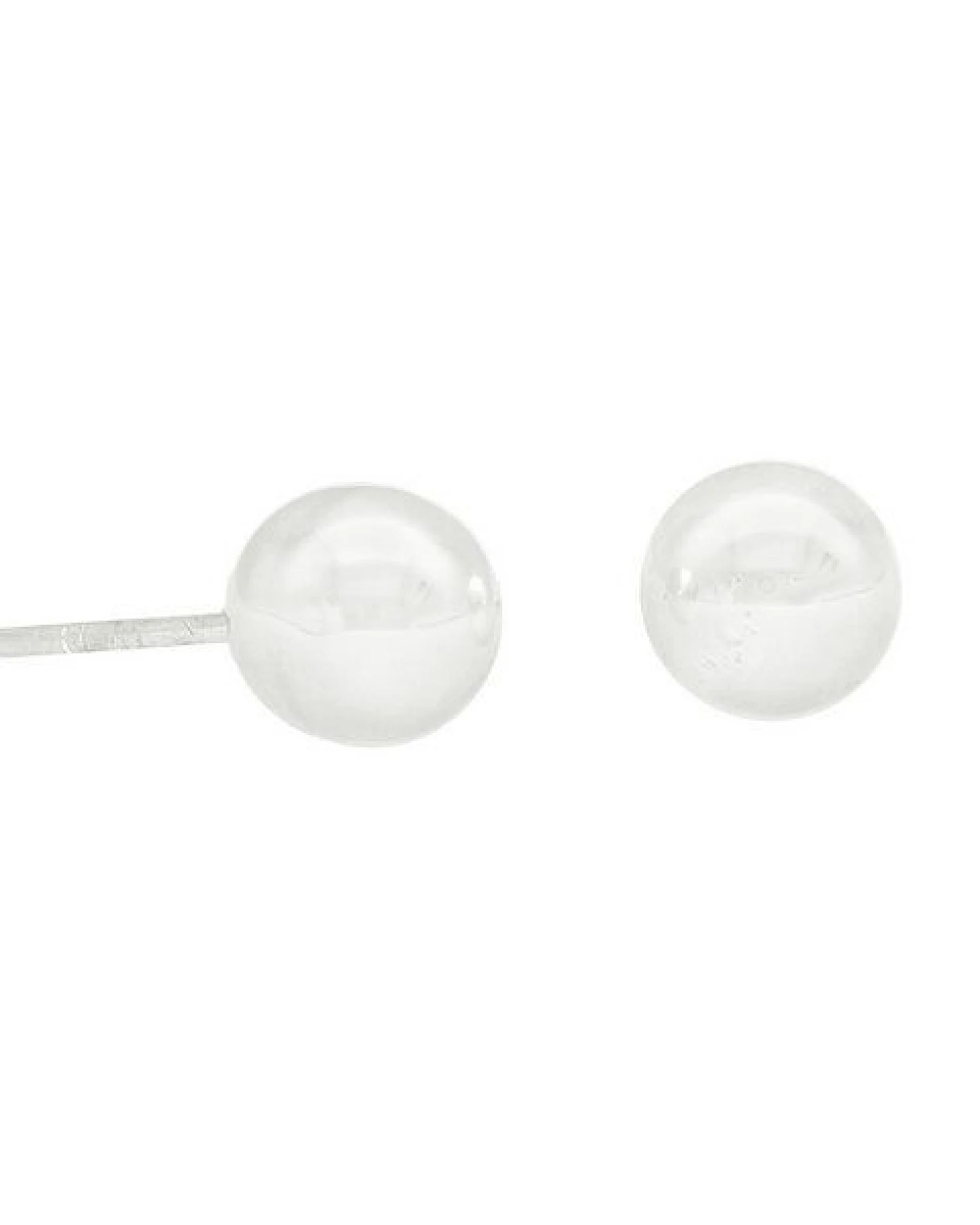 pakilia Silber Ohrstecker Kugel klein Fair-Trade und handmade – Ansicht 2