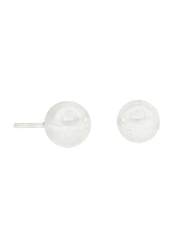 pakilia Silber Ohrstecker Kugel klein Fair-Trade und handmade
