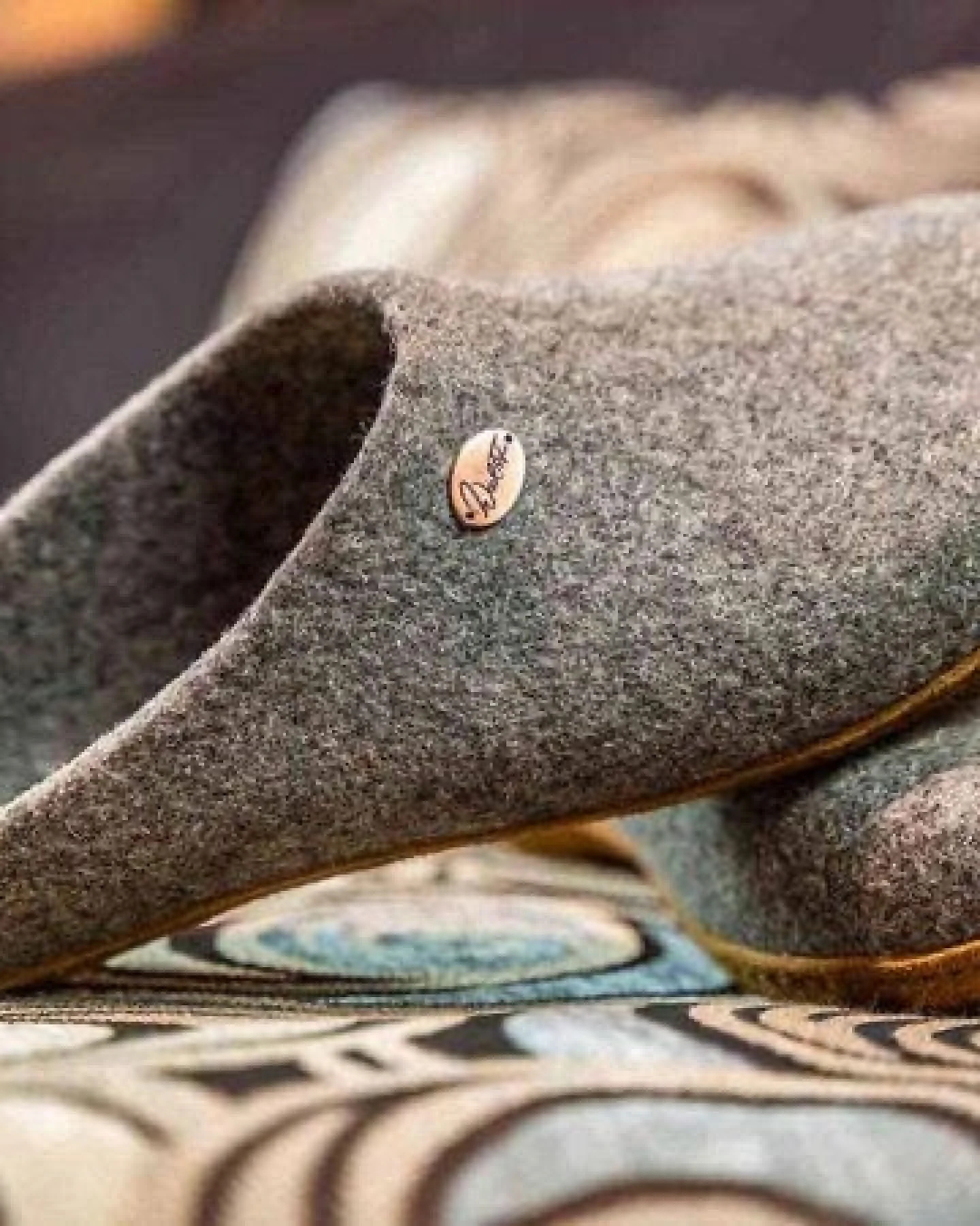 WoolFit Filzpantoffeln "Classic" mit besonders weicher Einlage – Ansicht 4
