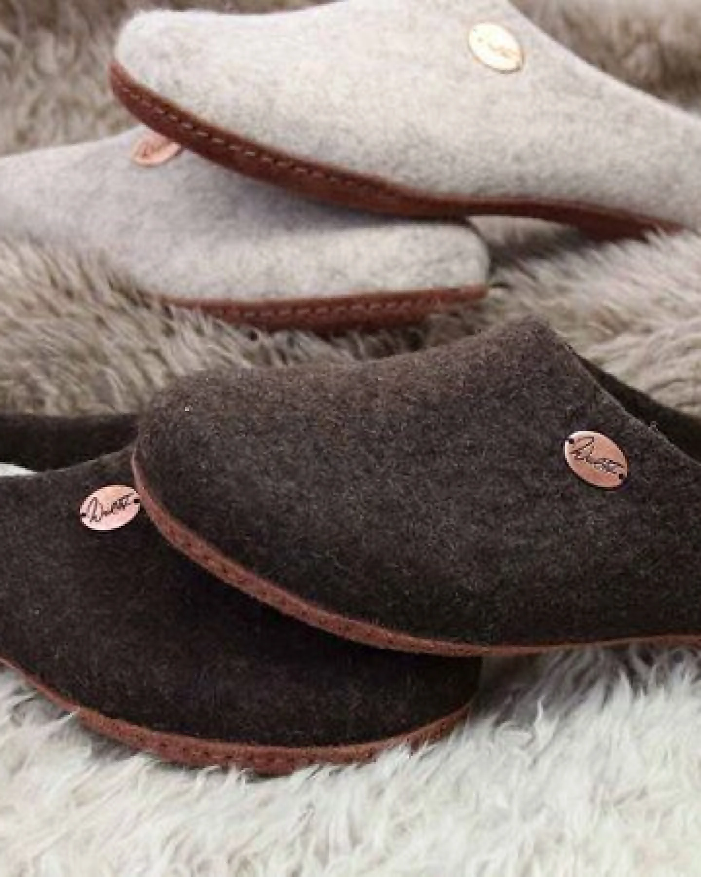 WoolFit Filzpantoffeln "Classic" mit besonders weicher Einlage – Ansicht 4