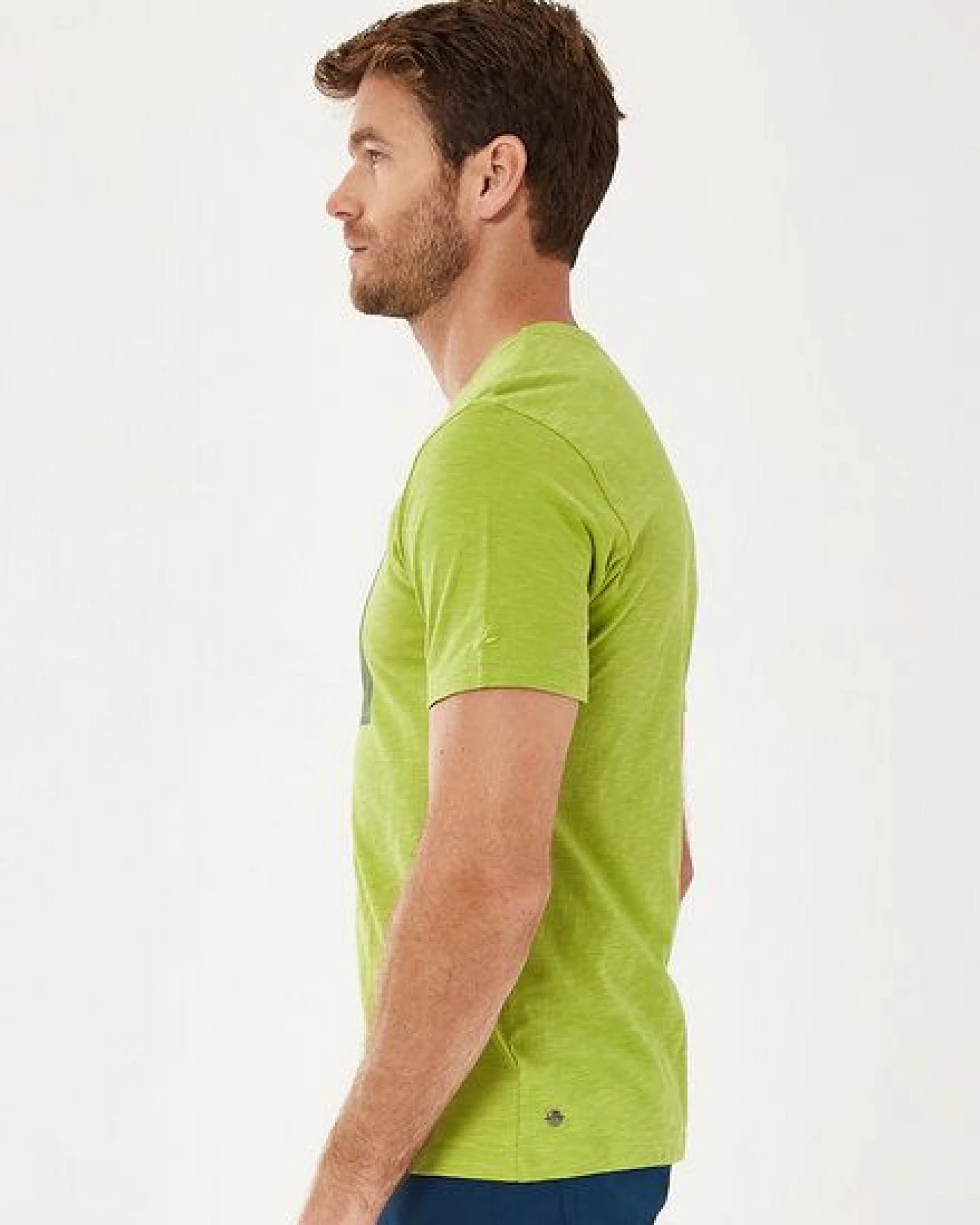 ORGANICATION T-Shirt aus Bio-Baumwolle mit Text-Print – Ansicht 3