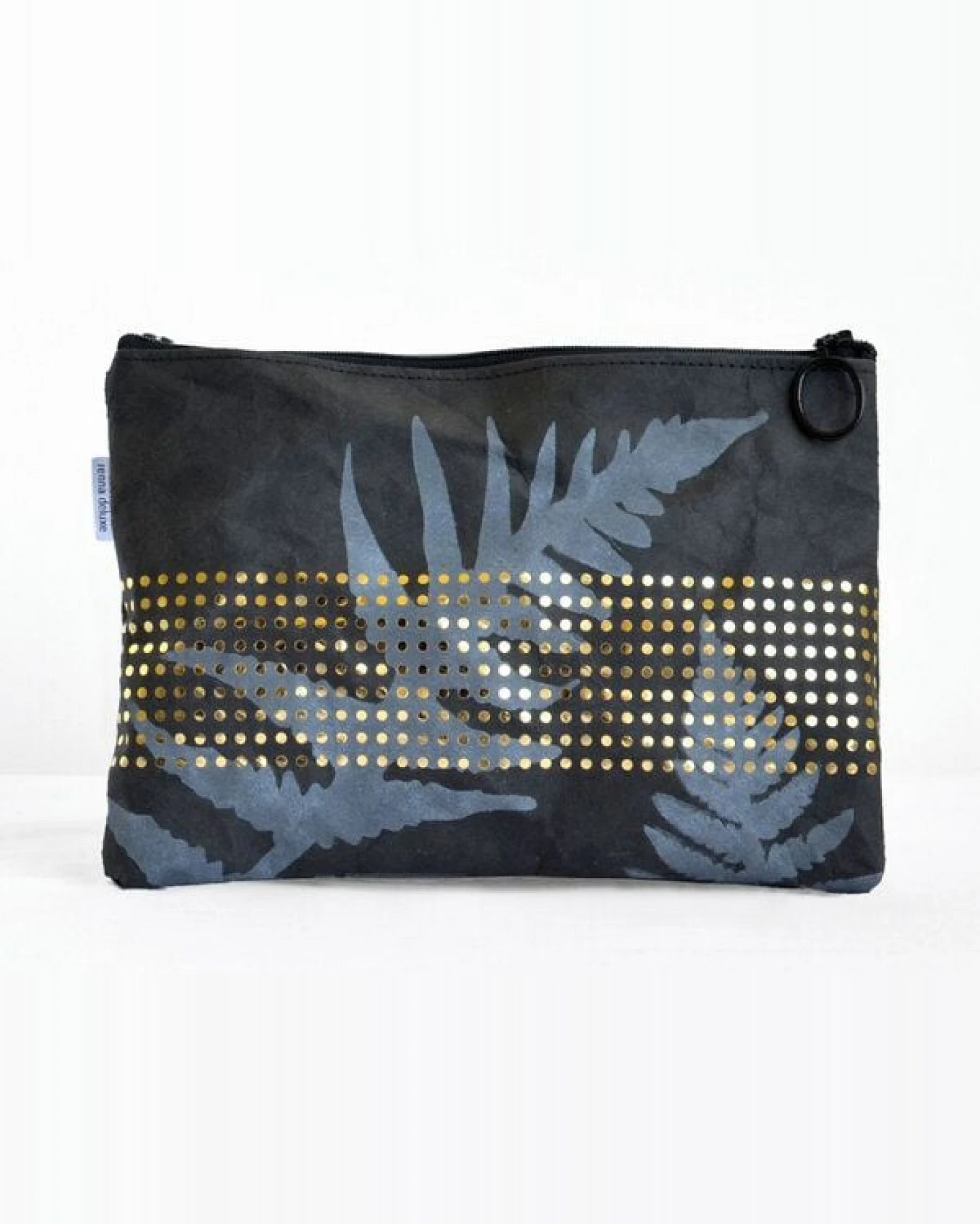 renna deluxe Farn Etui mit Gold Pünktchen Taschenorganizer, vegan – Ansicht 4