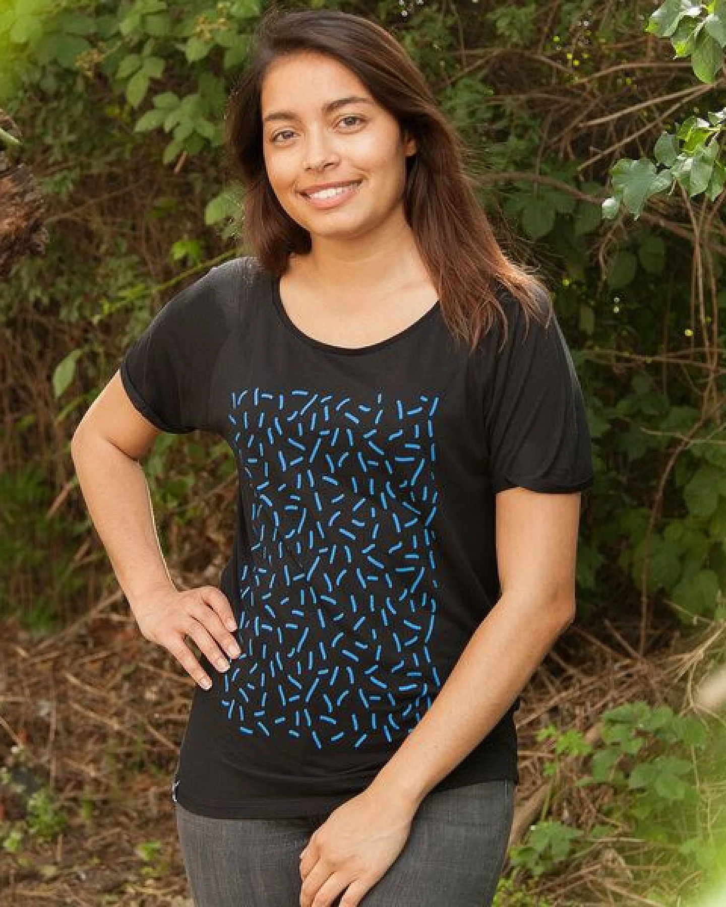 päfjes Streusel - Fair gehandeltes Rolled Sleeve Frauen T-Shirt - Modal – Ansicht 2