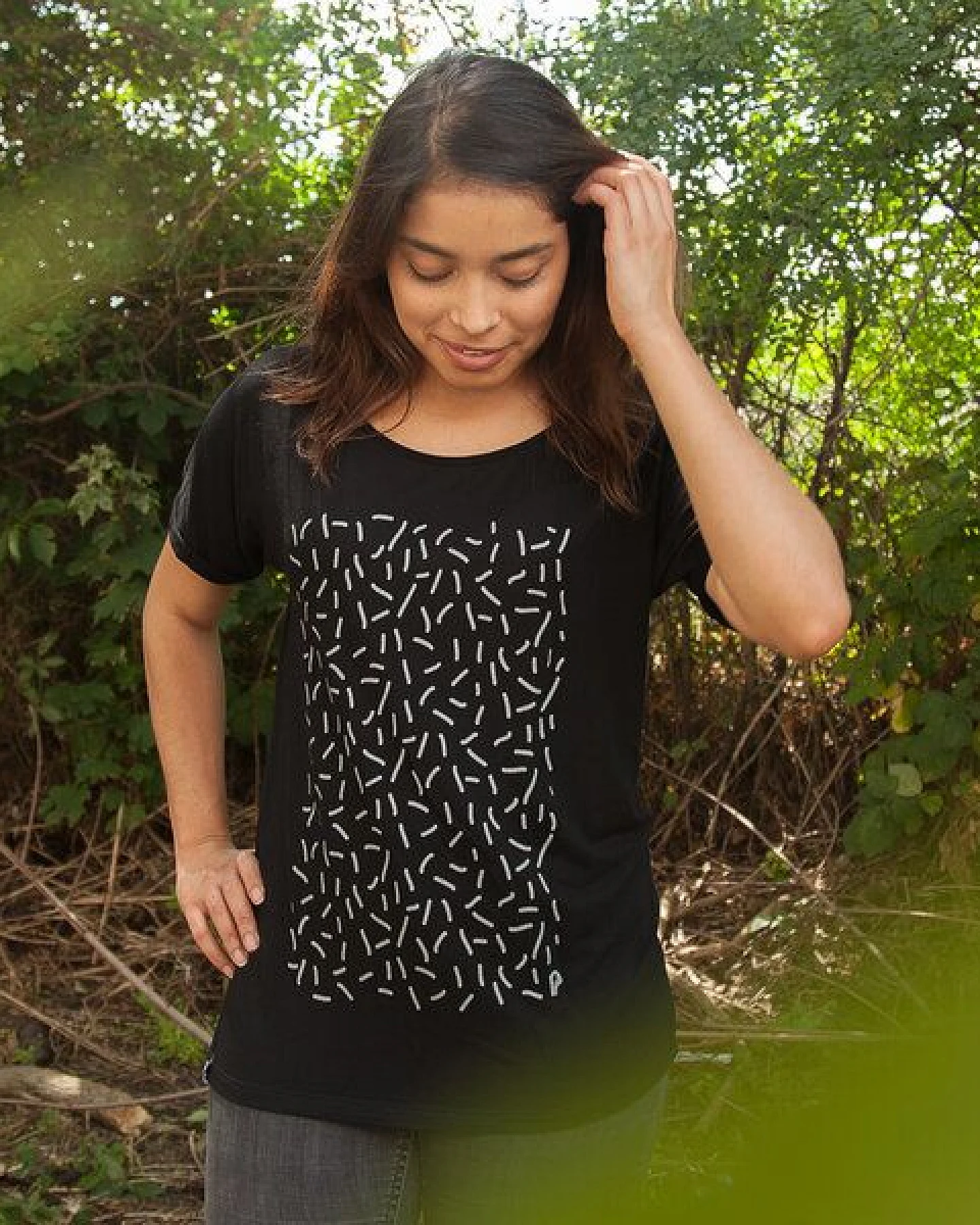 päfjes Streusel - Fair gehandeltes Rolled Sleeve Frauen T-Shirt - Modal – Ansicht 3