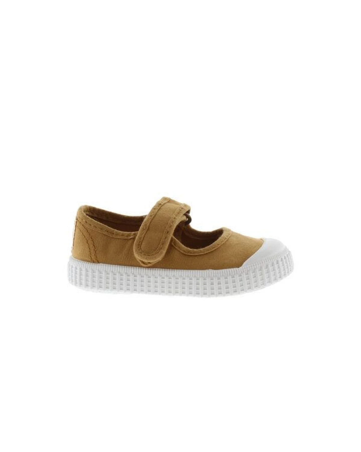 Victoria vegane Kinder-Klett-Ballerinas – Mercedes de Lona – Ansicht 3