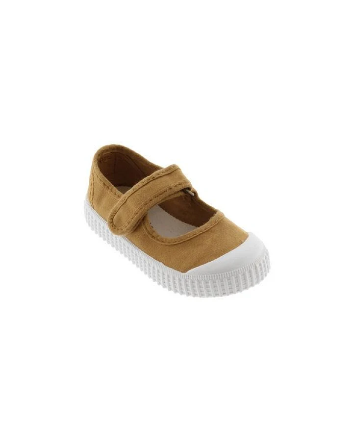 Victoria vegane Kinder-Klett-Ballerinas – Mercedes de Lona