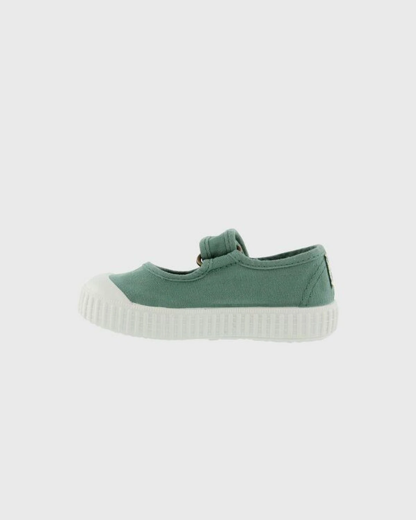 Victoria vegane Kinder-Klett-Ballerinas – Mercedes de Lona – Ansicht 2