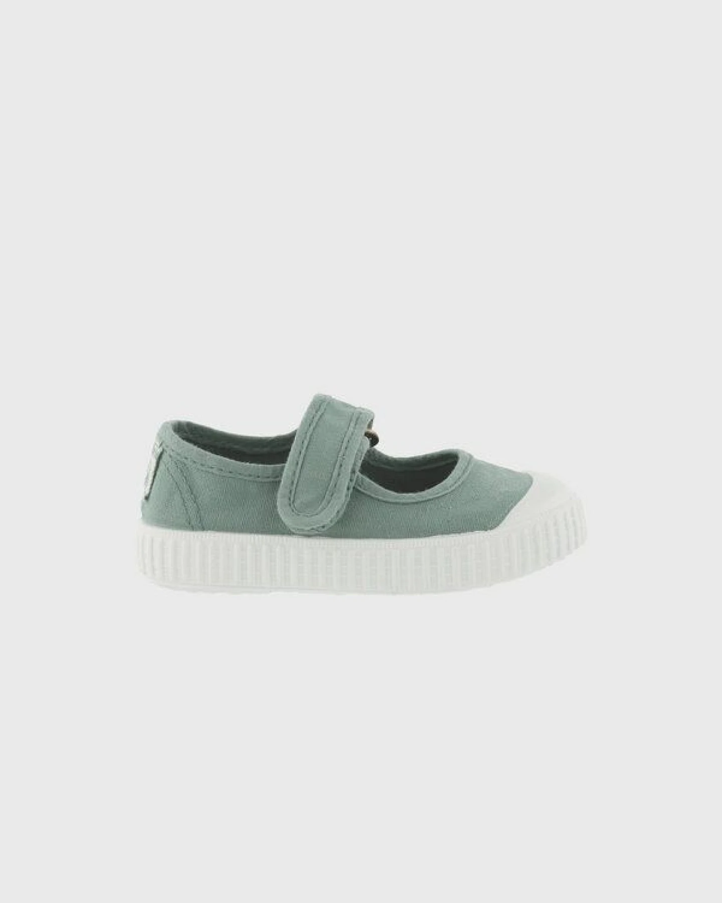 Victoria vegane Kinder-Klett-Ballerinas – Mercedes de Lona – Ansicht 3