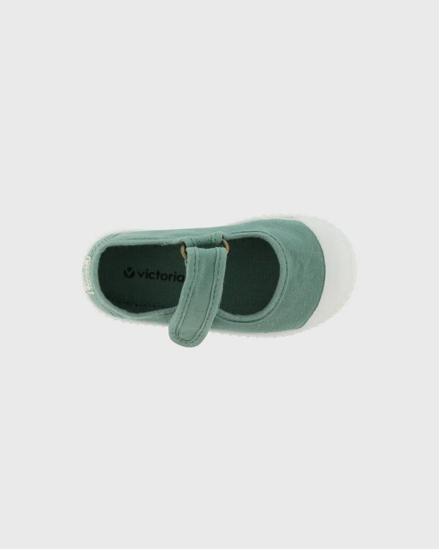 Victoria vegane Kinder-Klett-Ballerinas – Mercedes de Lona – Ansicht 4