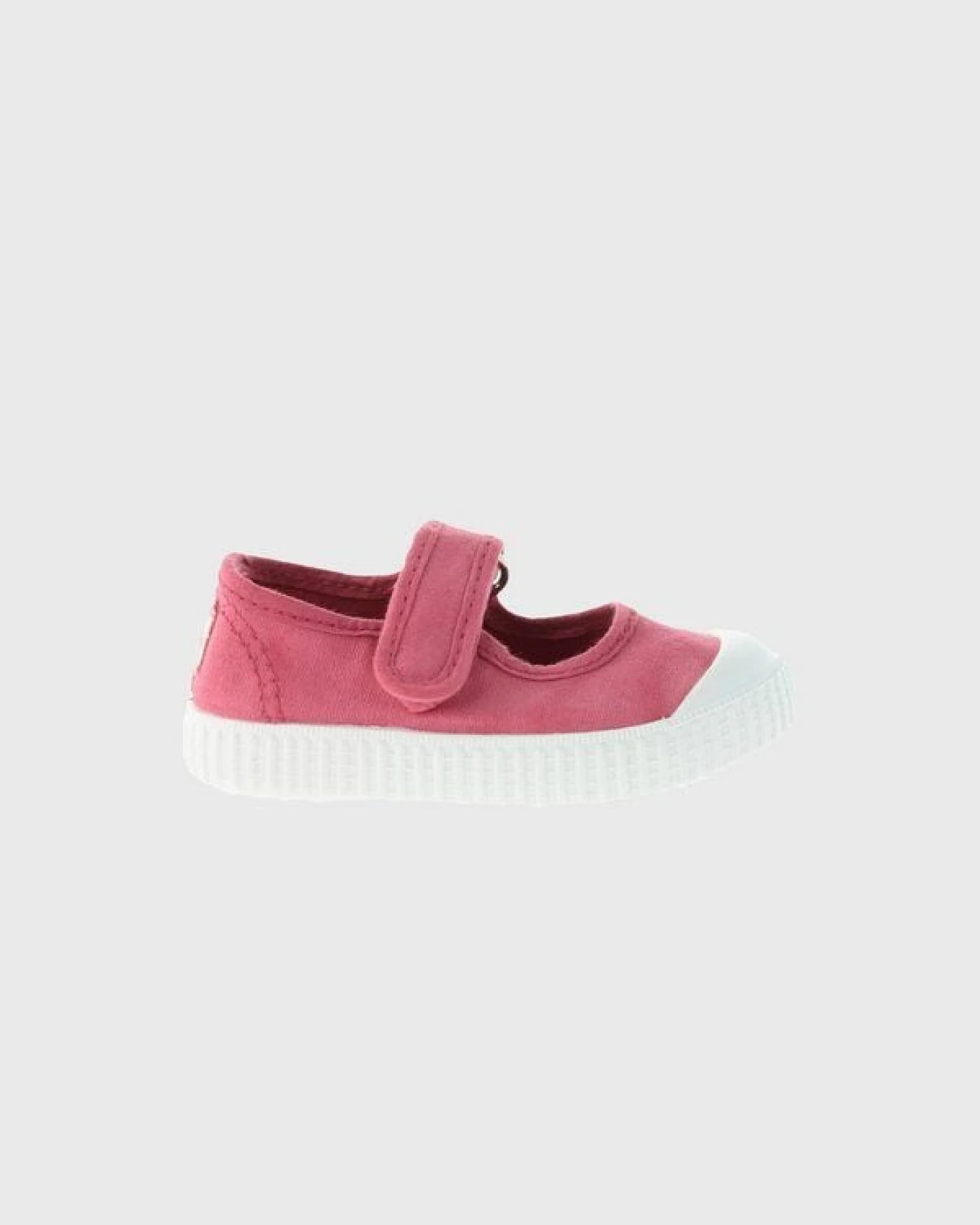 Victoria vegane Kinder-Klett-Ballerinas – Mercedes de Lona – Ansicht 3