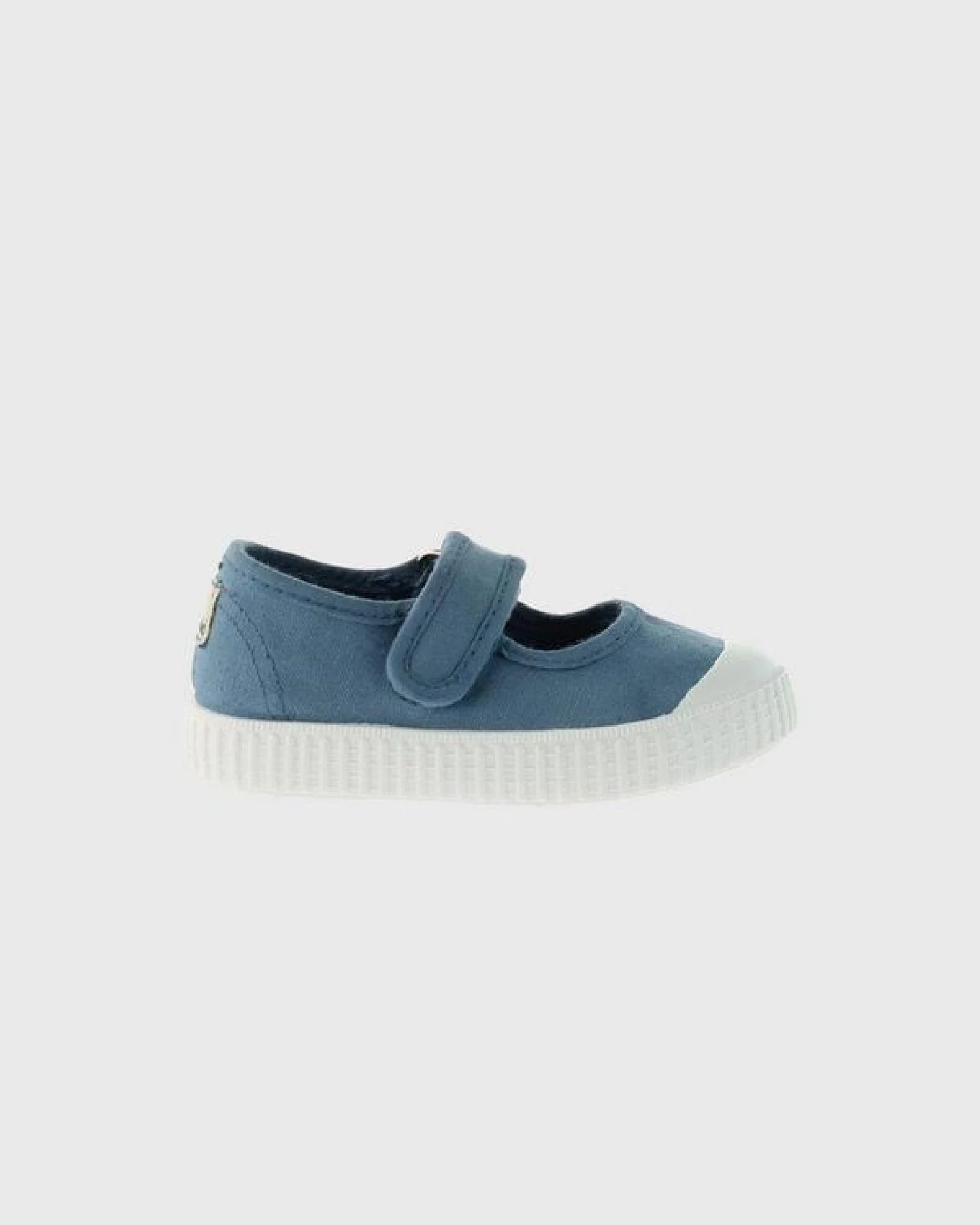 Victoria vegane Kinder-Klett-Ballerinas – Mercedes de Lona – Ansicht 3