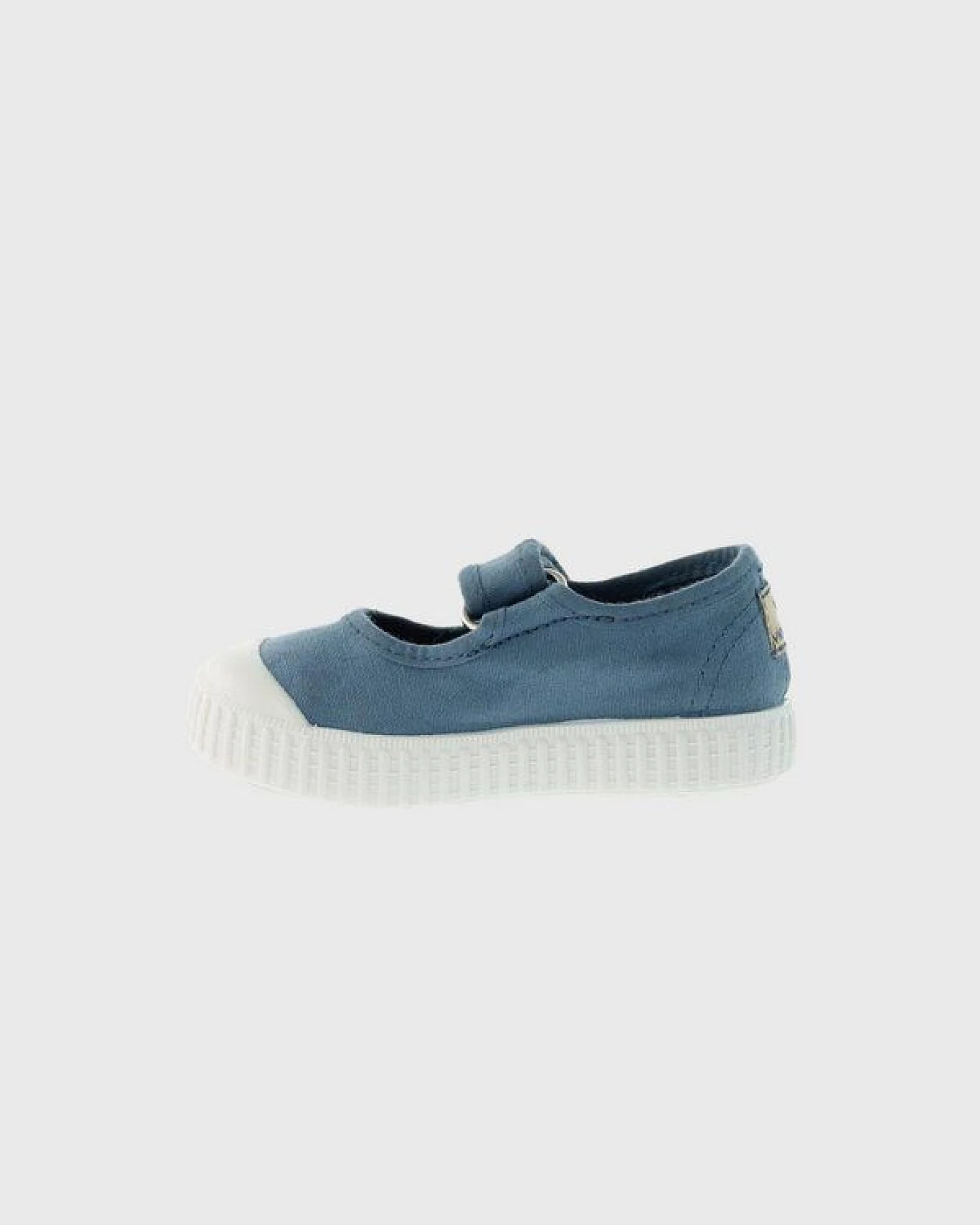 Victoria vegane Kinder-Klett-Ballerinas – Mercedes de Lona – Ansicht 2