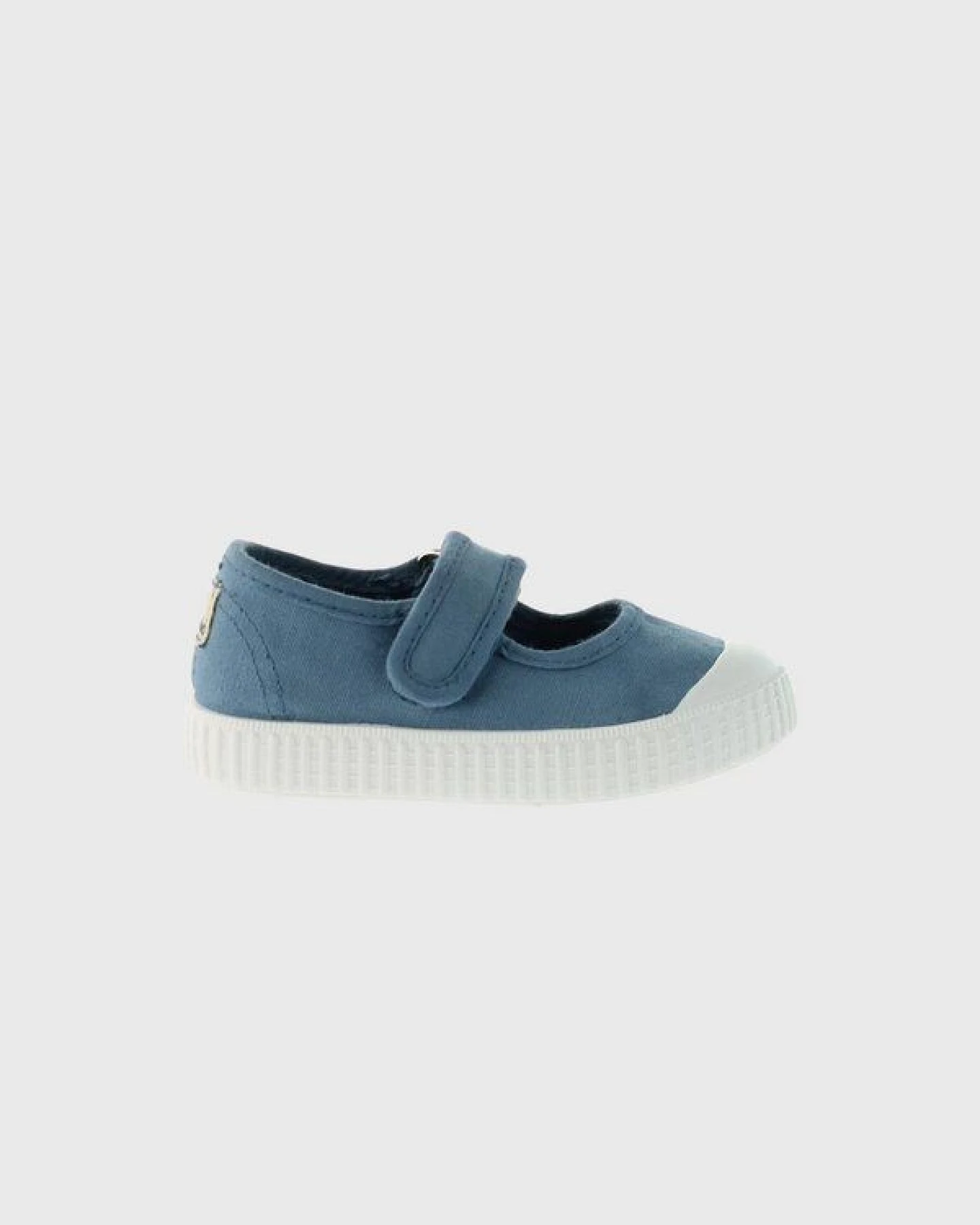 Victoria vegane Kinder-Klett-Ballerinas – Mercedes de Lona – Ansicht 3