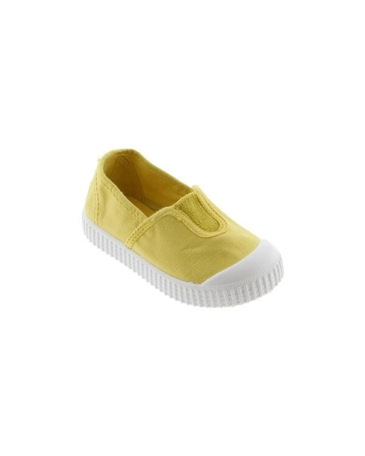 Victoria vegane Kinder-Schlüpfsneaker – Camping de Lona