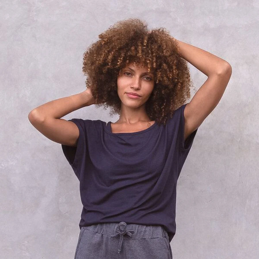 Nightblue Tencel/Blau
