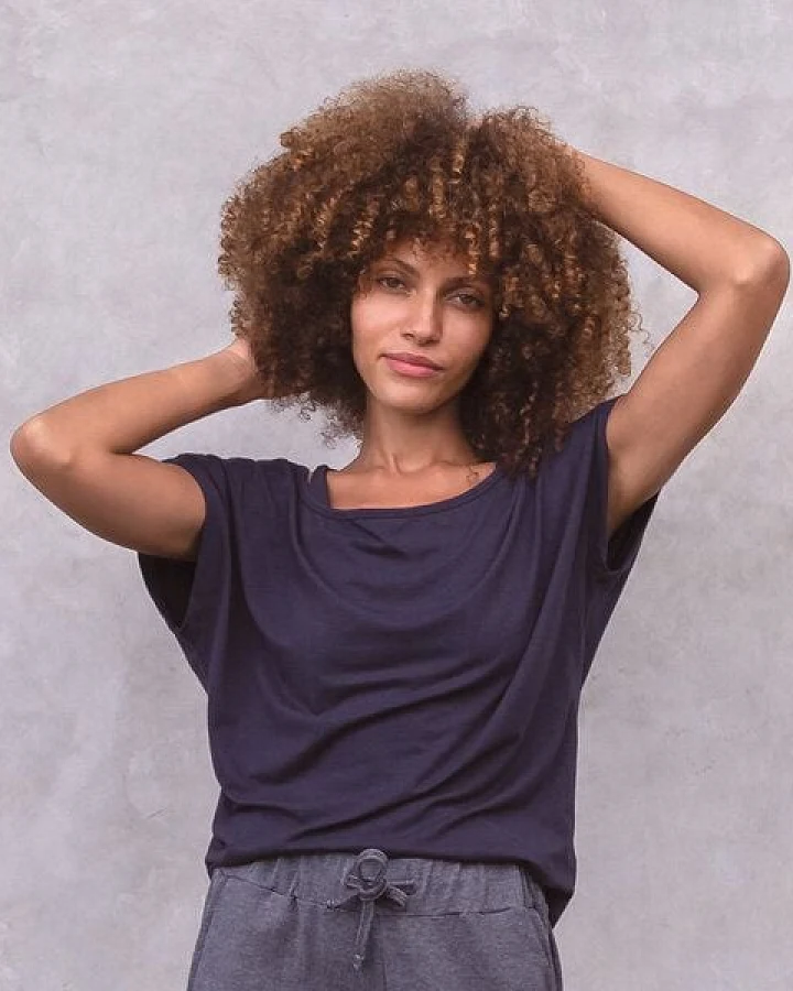 Nightblue Tencel/Blau